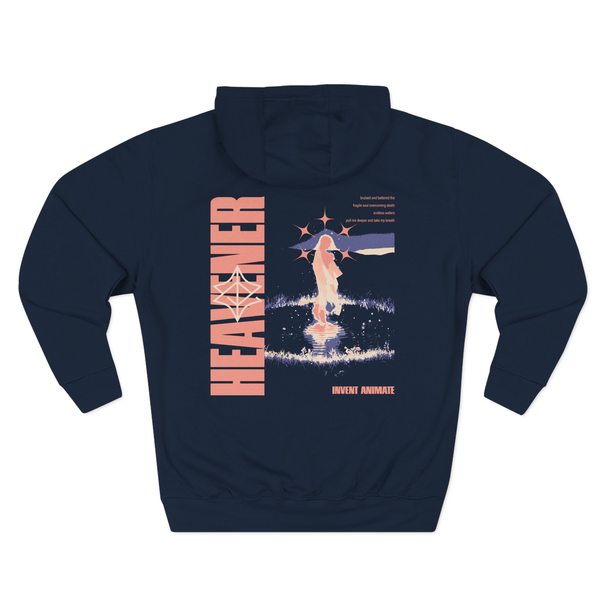 Invent Animate Endless Waters Three-Panel Fleece Hoodie