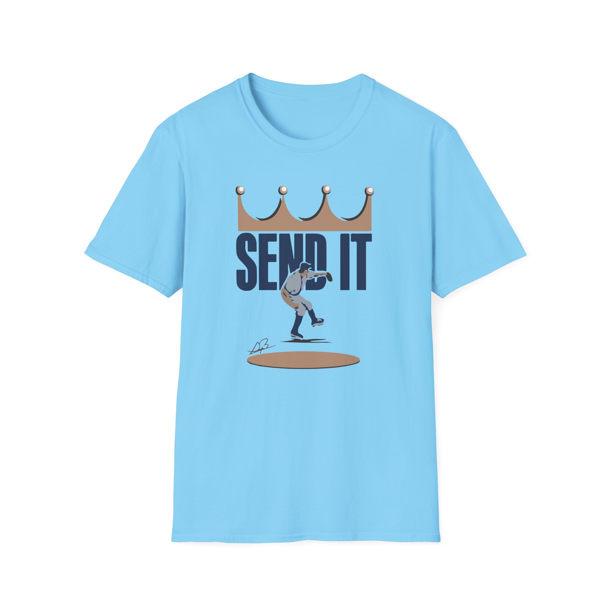 Trevor Bauer Send It Unisex Softstyle T-Shirt