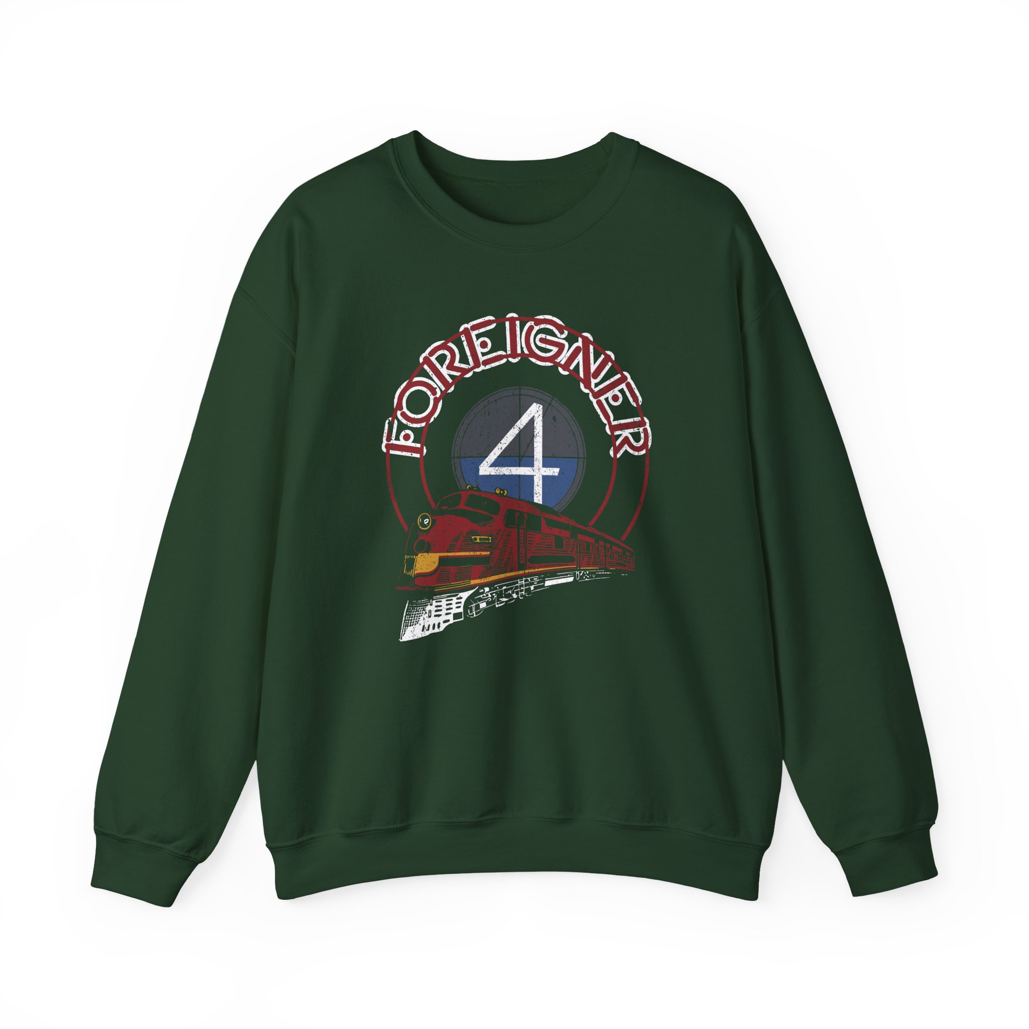 Foreigner Train Unisex Heavy Blendâ„¢ Crewneck Sweatshirt