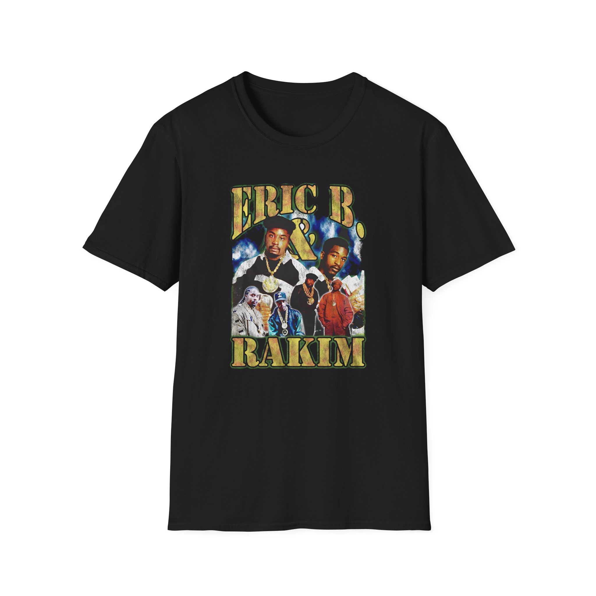 Eric B Rakim Bootleg Unisex Softstyle T-Shirt