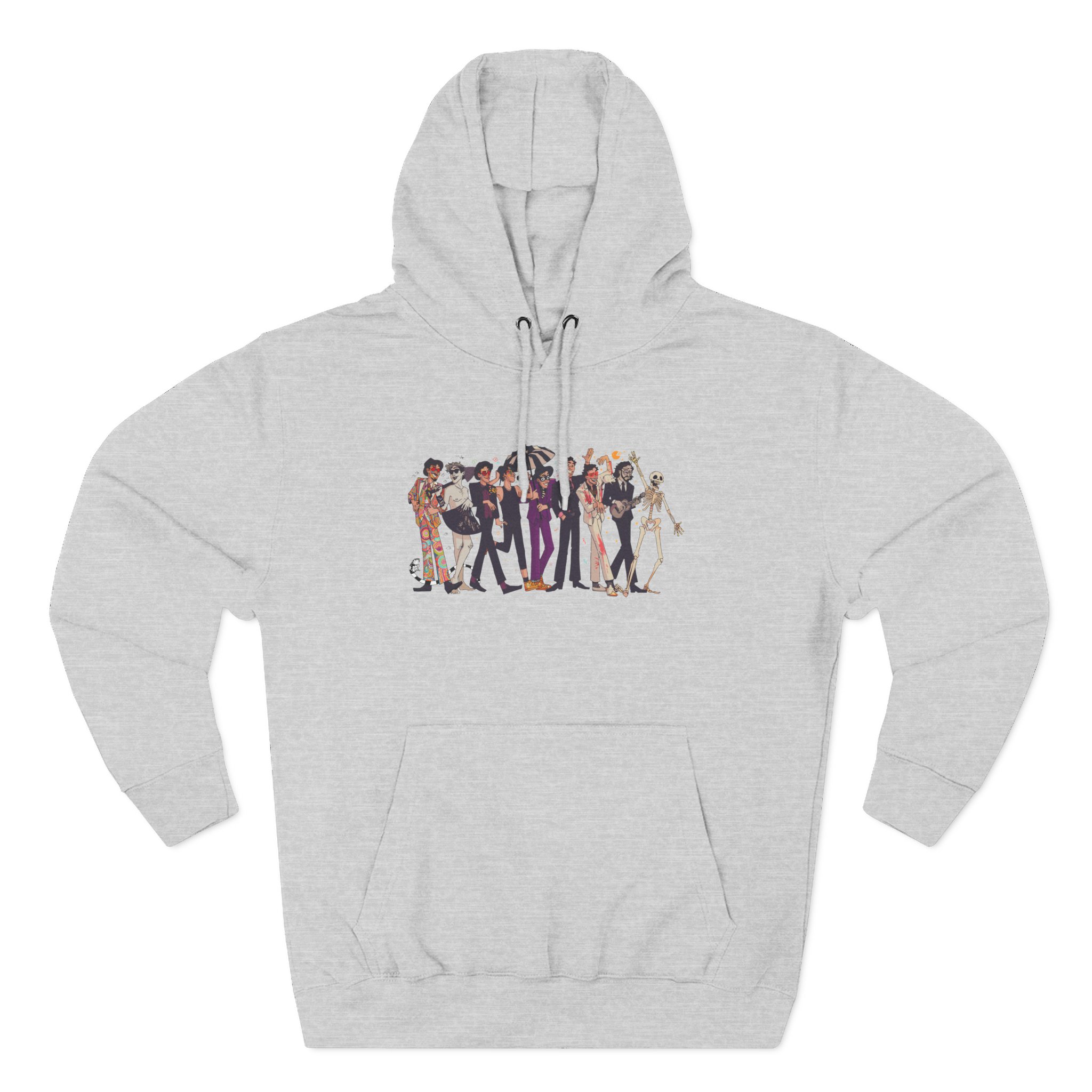Will Wood Death of the Author Three-Panel Fleece Hoodie
