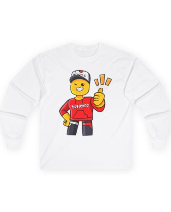Roblox Thumbs Up Unisex Ultra Cotton Long Sleeve Tee