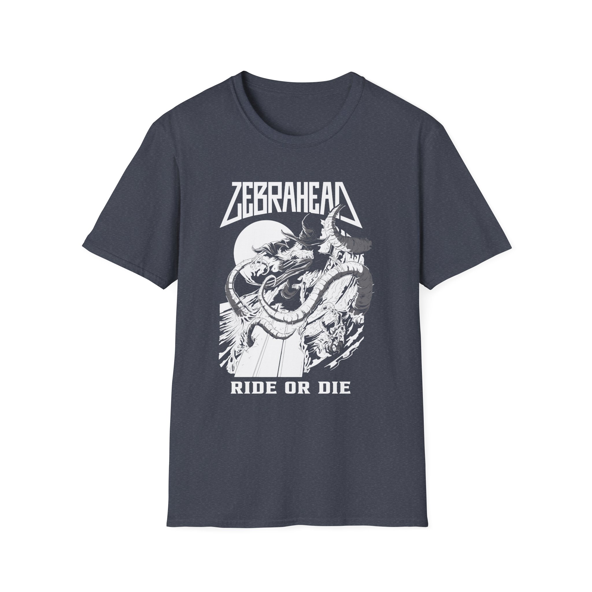 Zebrahead Ride or Die Unisex Softstyle T-Shirt
