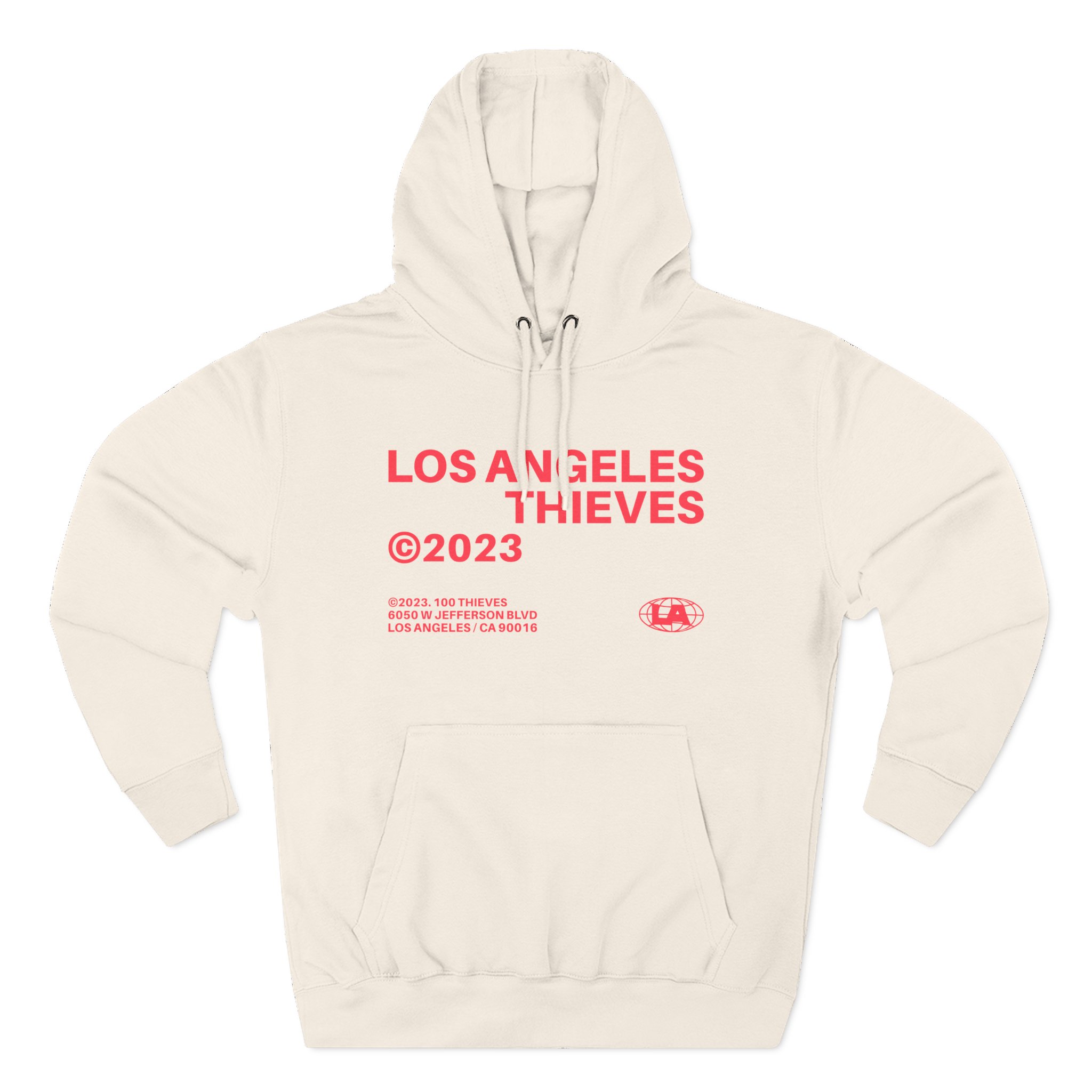 Los Angeles Thieves Three-panel Fleece Hoodie