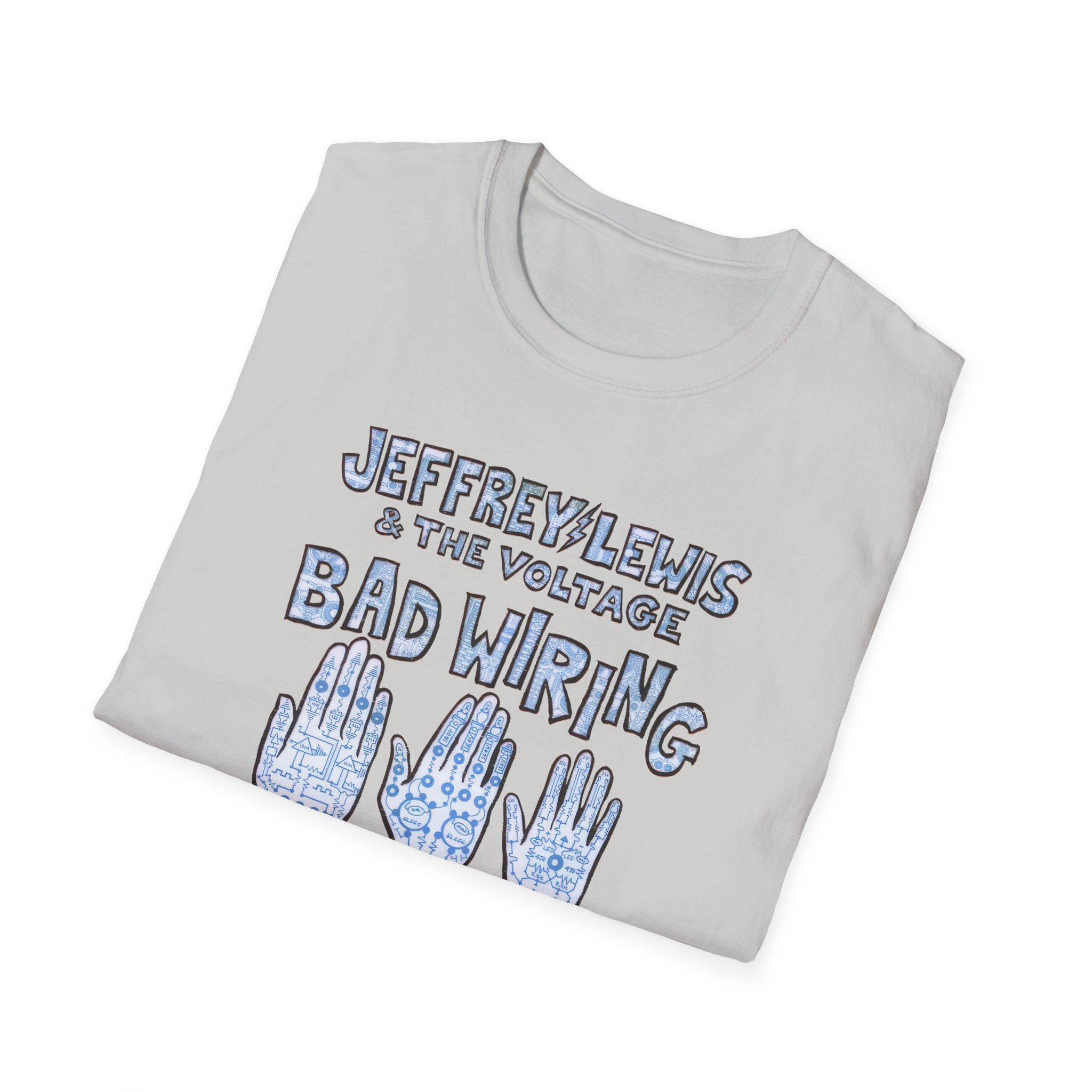 Jeffrey Lewis Bad Wiring 12" Unisex Softstyle T-Shirt