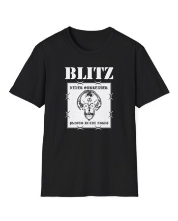 Blitz Never Surrender Unisex Softstyle T-Shirt