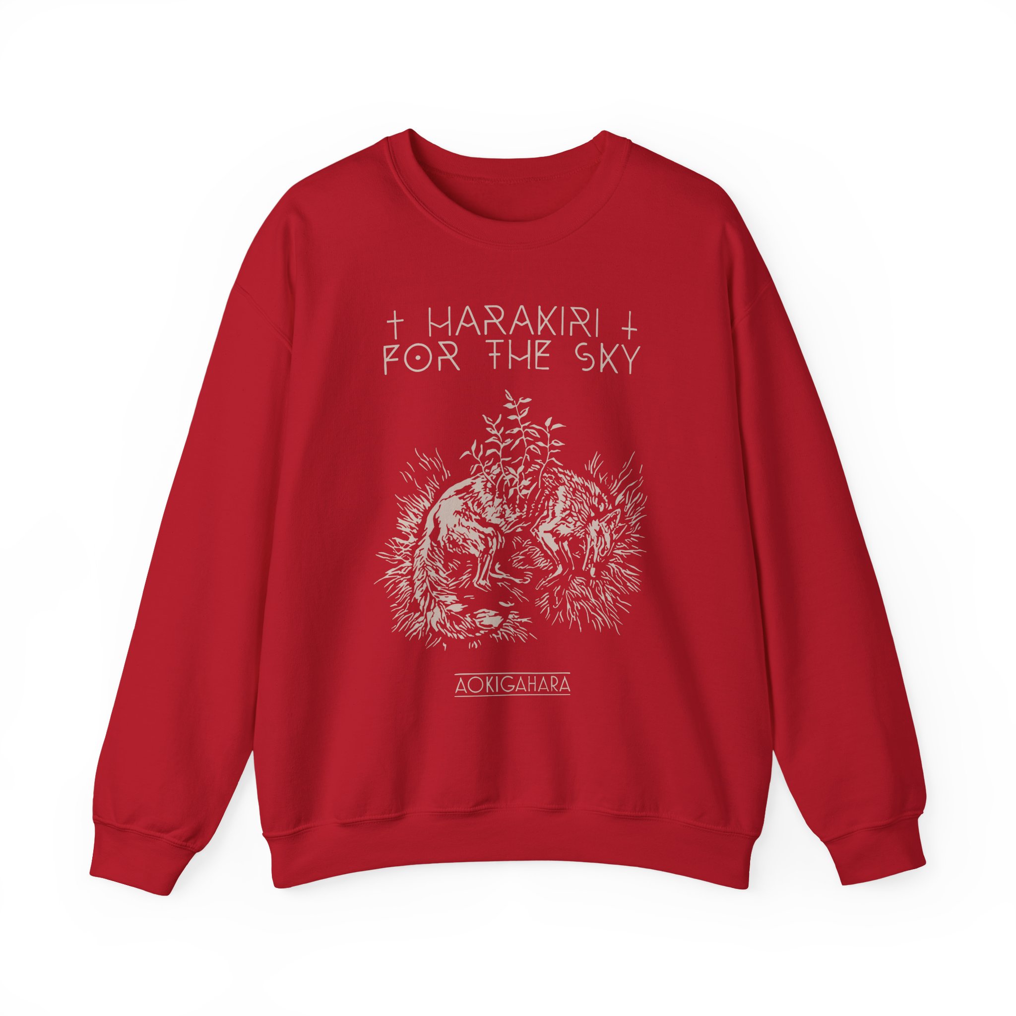 Harakiri for the Sky Aokigahara Unisex Heavy Blendâ„¢ Crewneck Sweatshirt