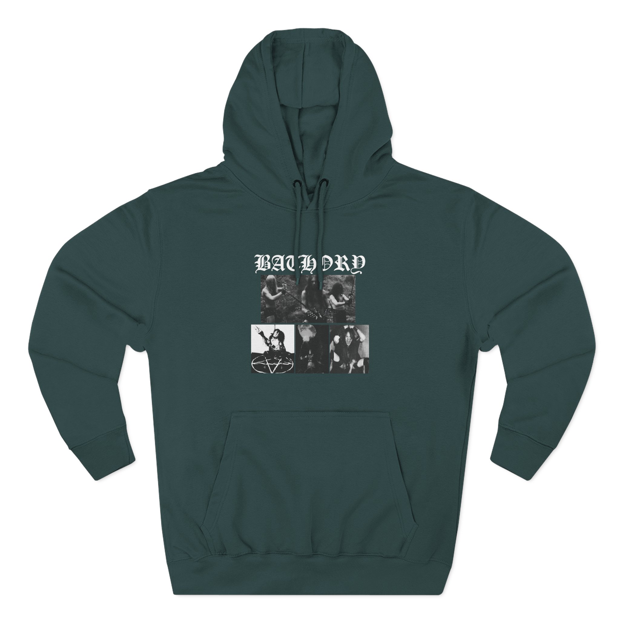 Bathory Three-panel Fleece Hoodie
