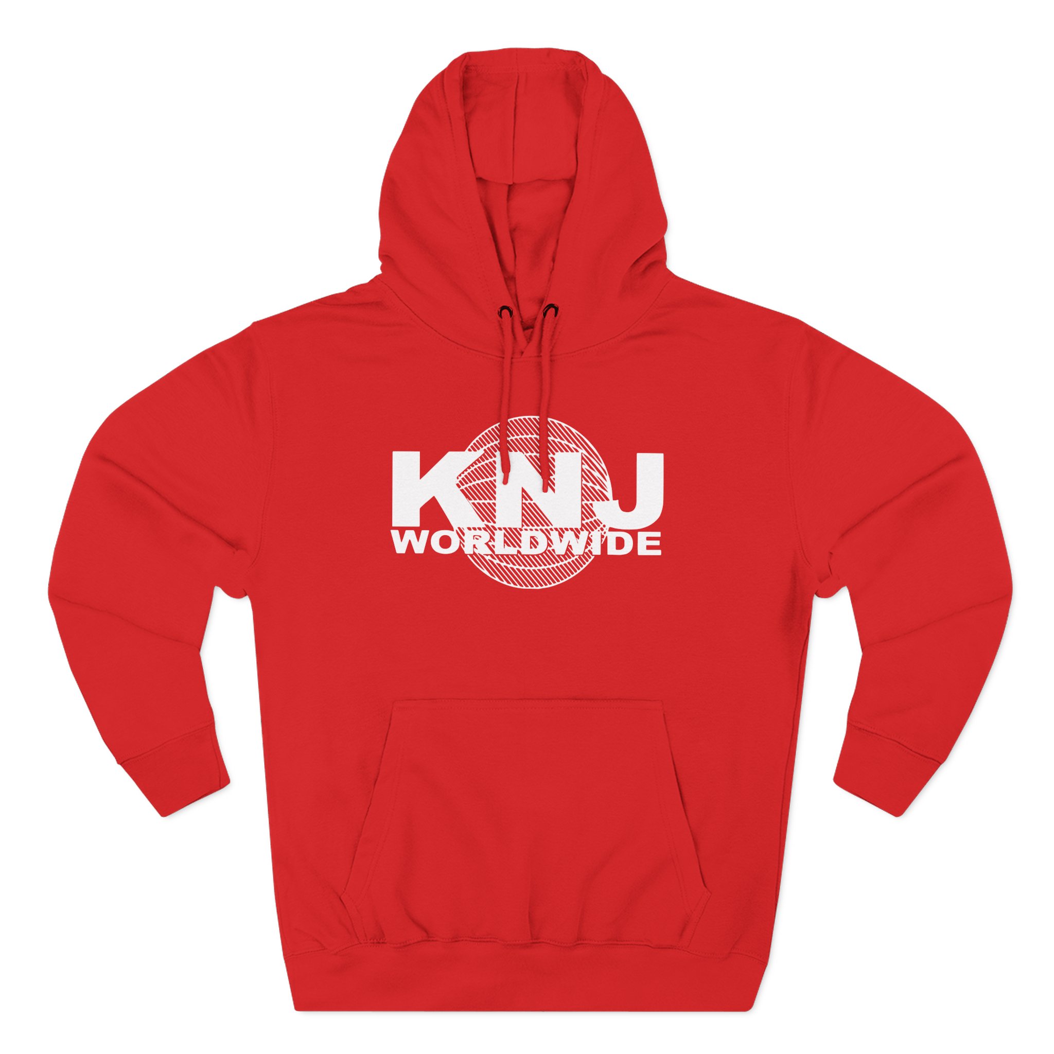 KNJ Three-Panel Fleece Hoodie