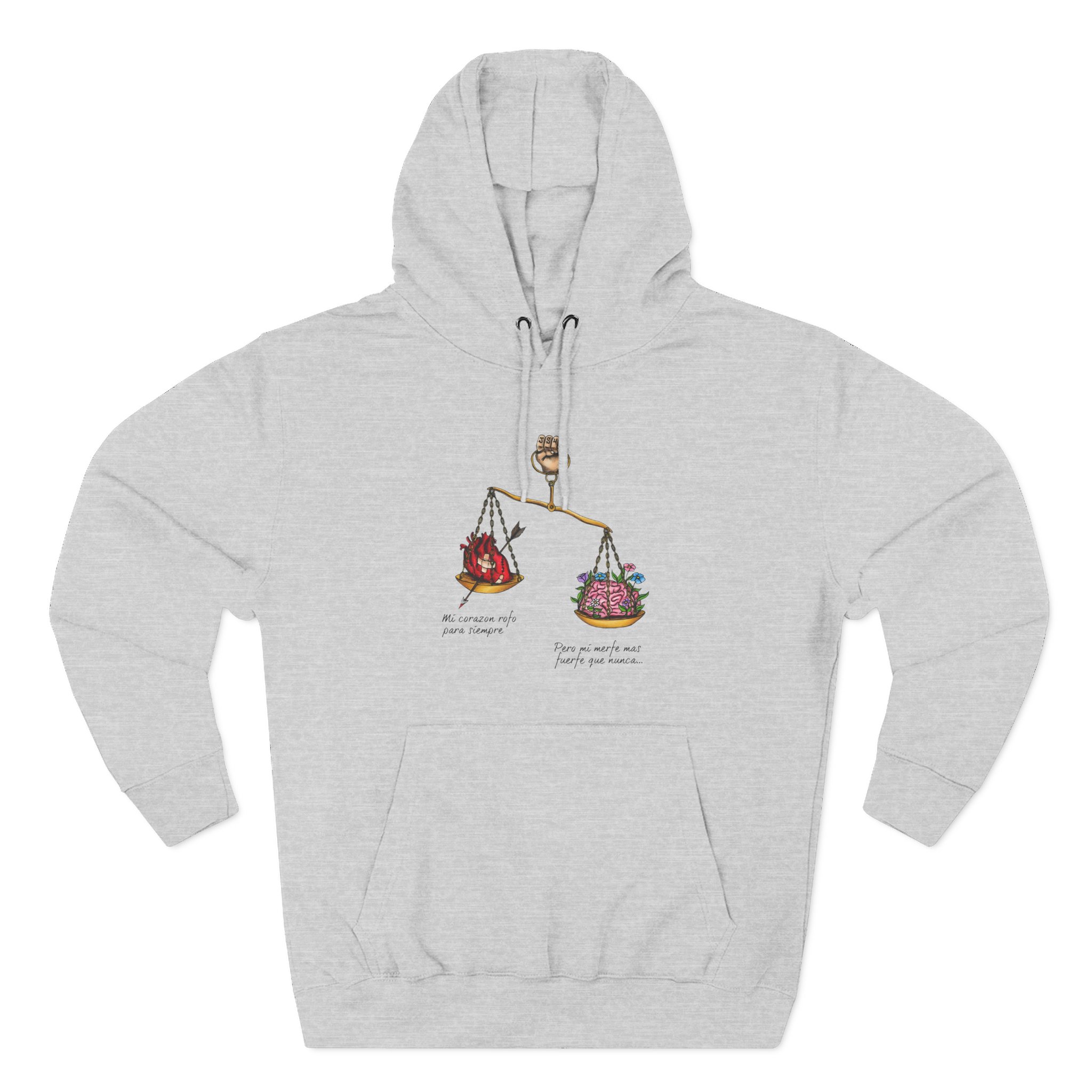 Arcangel Three-Panel Fleece Hoodie
