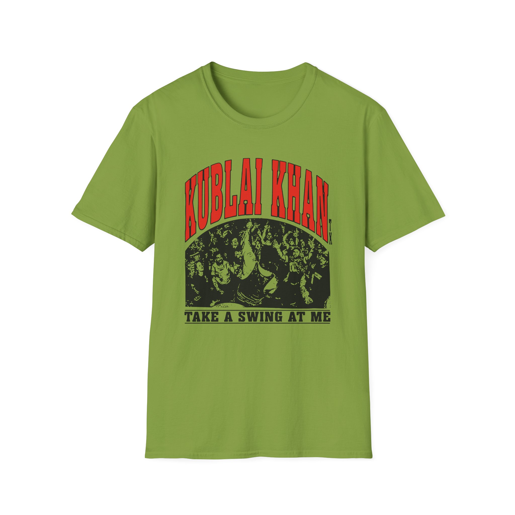 Kublai Khan - Take a Swing at Me Unisex Softstyle T-Shirt