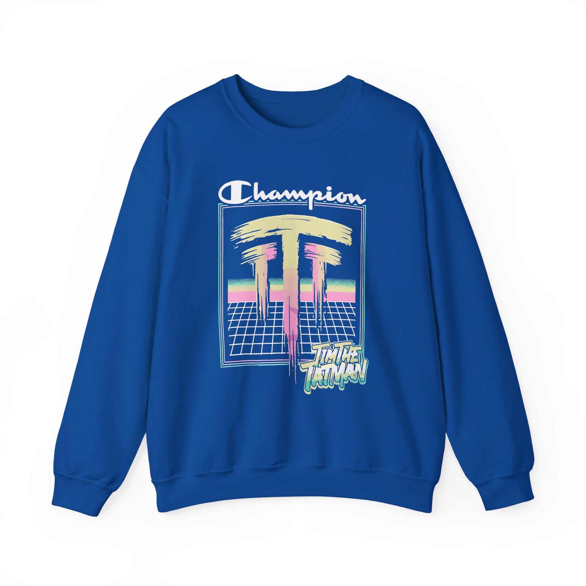 Timthetatman champion x Unisex Heavy Blendâ„¢ Crewneck Sweatshirt