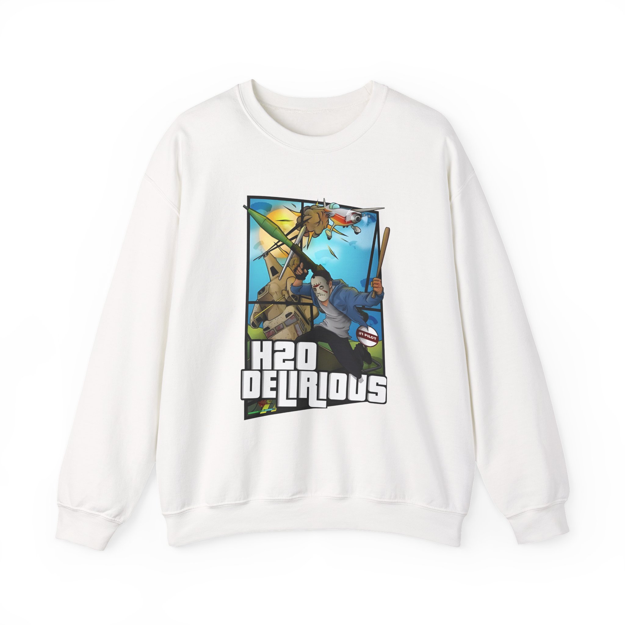 H2odelirious Unisex Heavy Blendâ„¢ Crewneck Sweatshirt