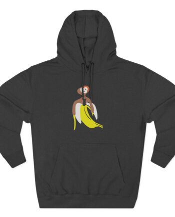 Spoonkid Inspired Banana Three-Panel Fleece Hoodie