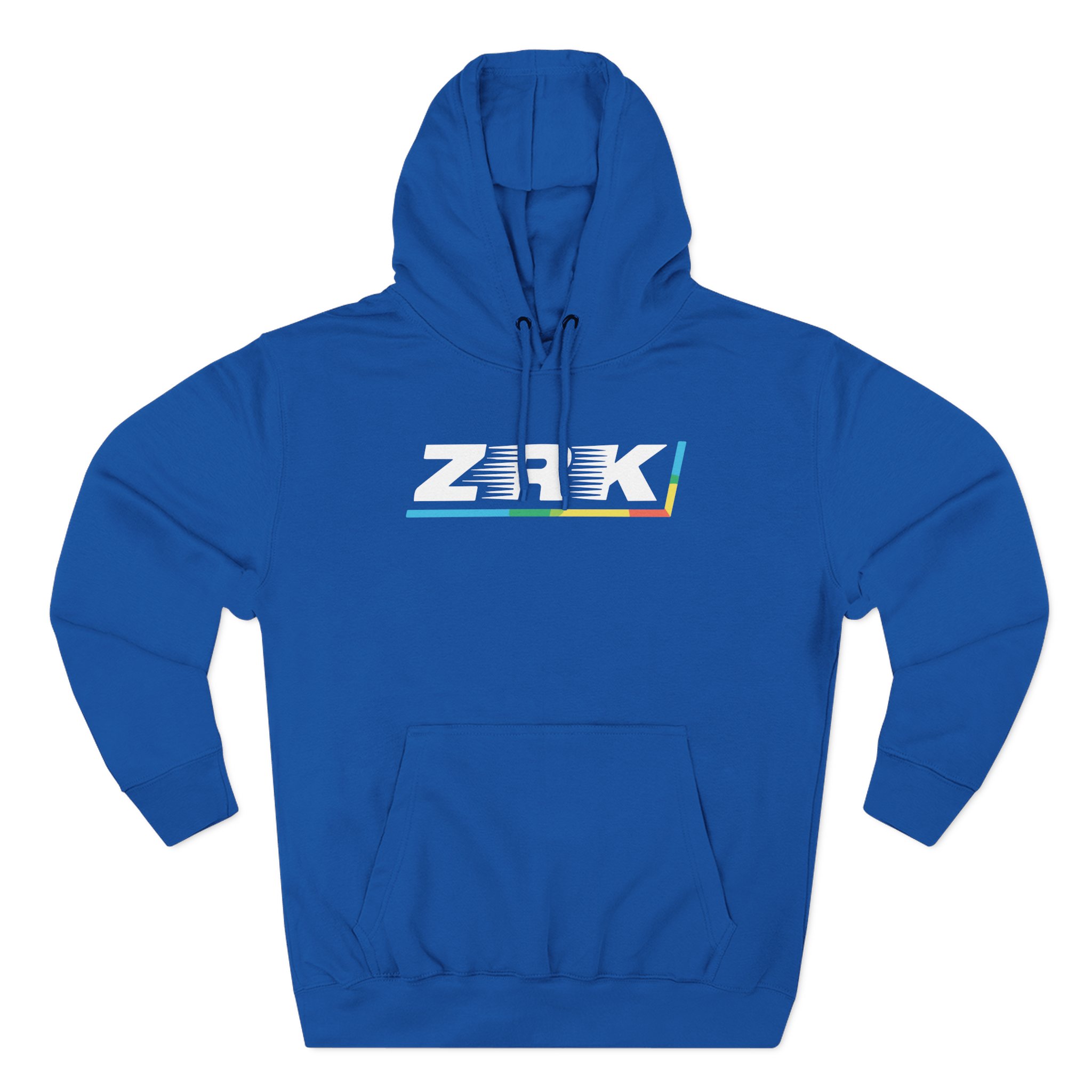 Zerkaa Three-Panel Fleece Hoodie