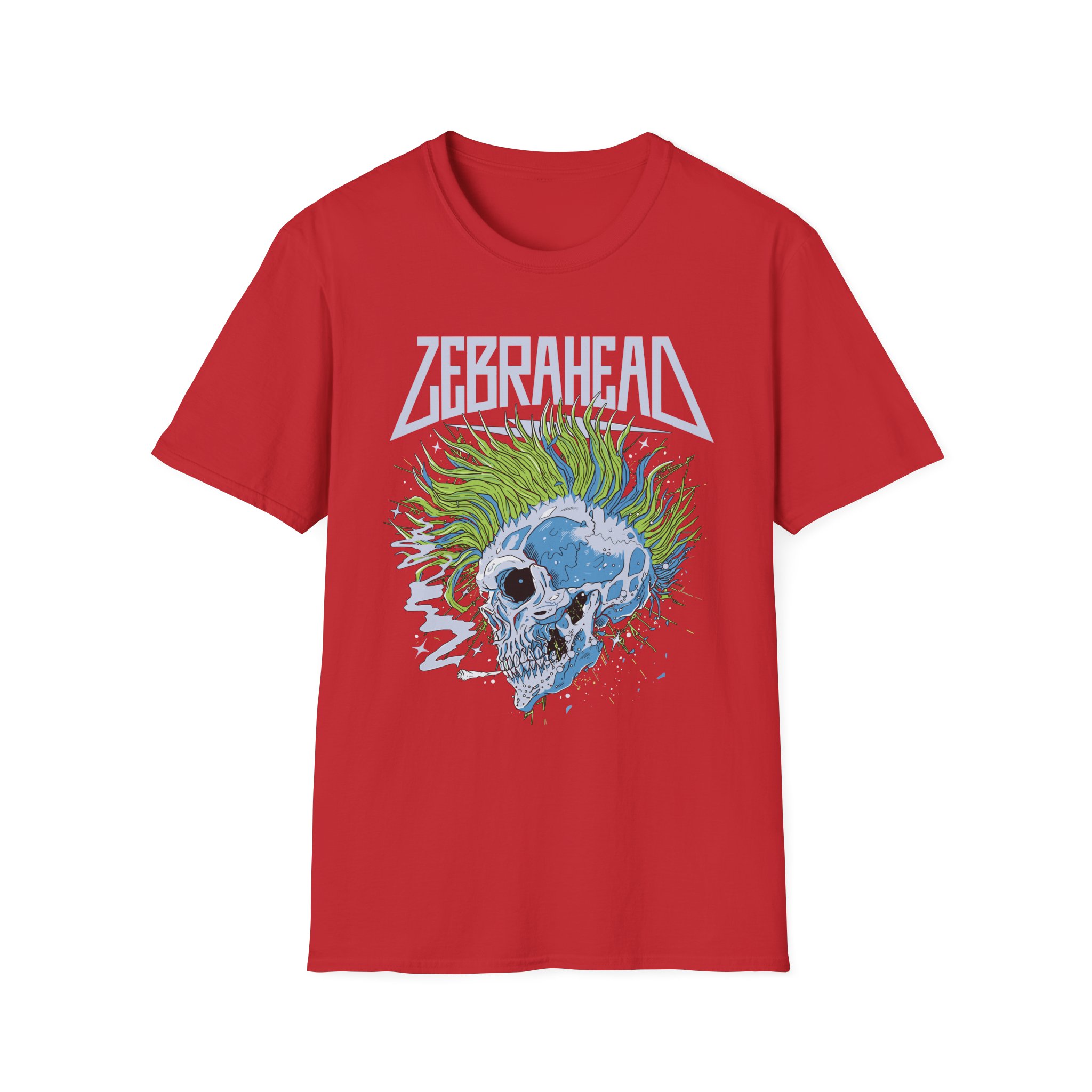Zebrahead Skull Unisex Softstyle T-Shirt