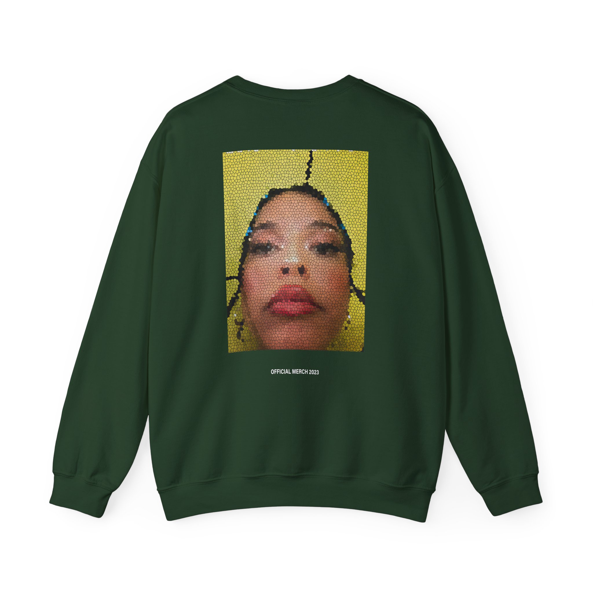 Nina Chuba Mosaic Unisex Heavy Blendâ„¢ Crewneck Sweatshirt