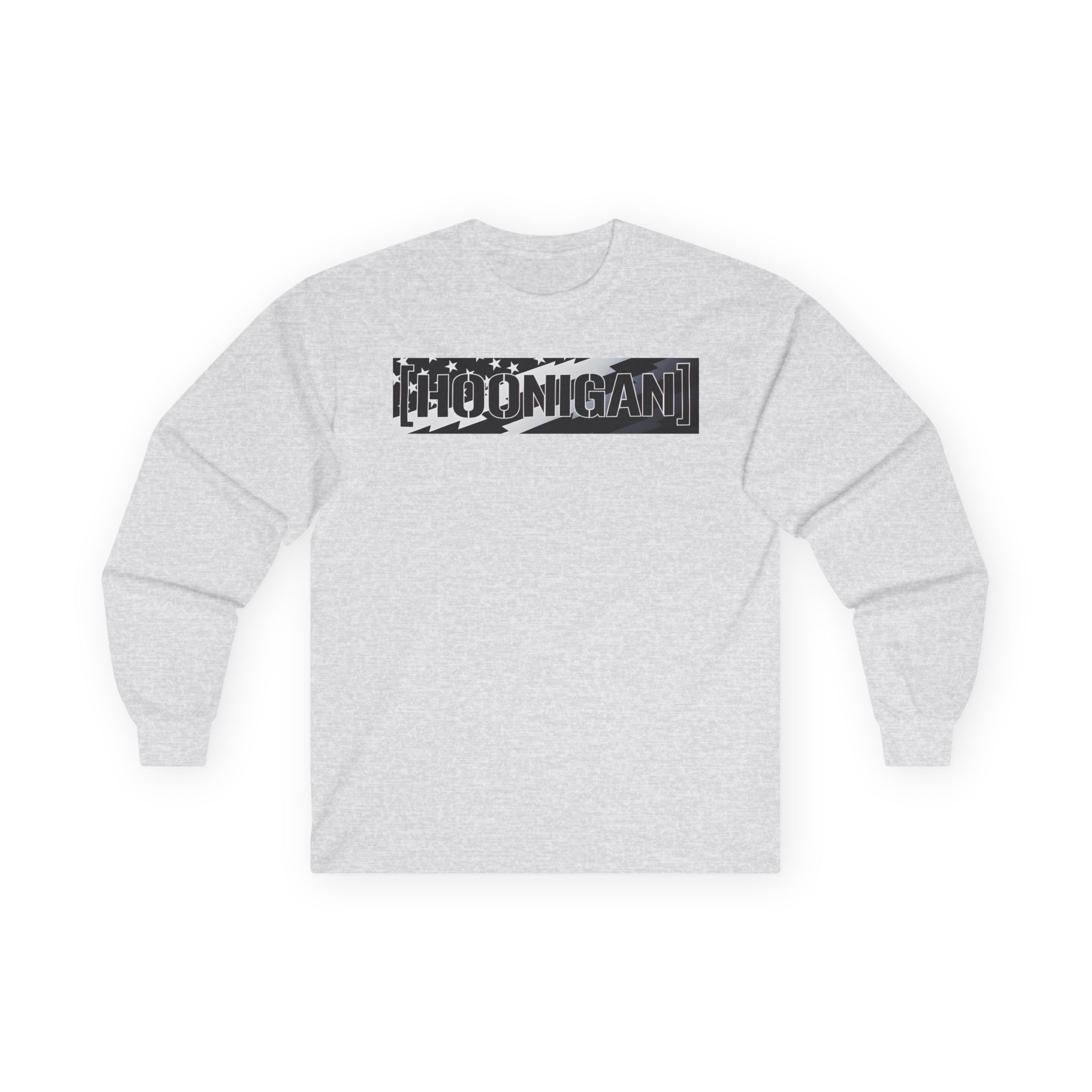 Ken Block Hoonigan Stars & Stripes Censor Bar Unisex Ultra Cotton Long Sleeve Tee