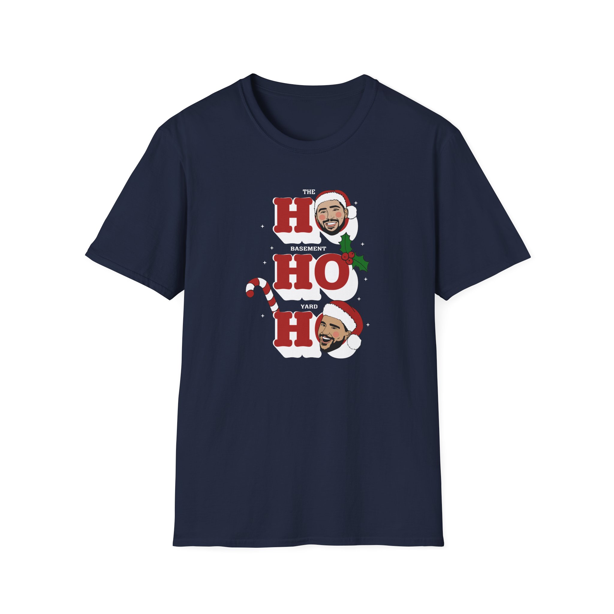 Ho Ho Ho Basement Yard Unisex Softstyle T-Shirt