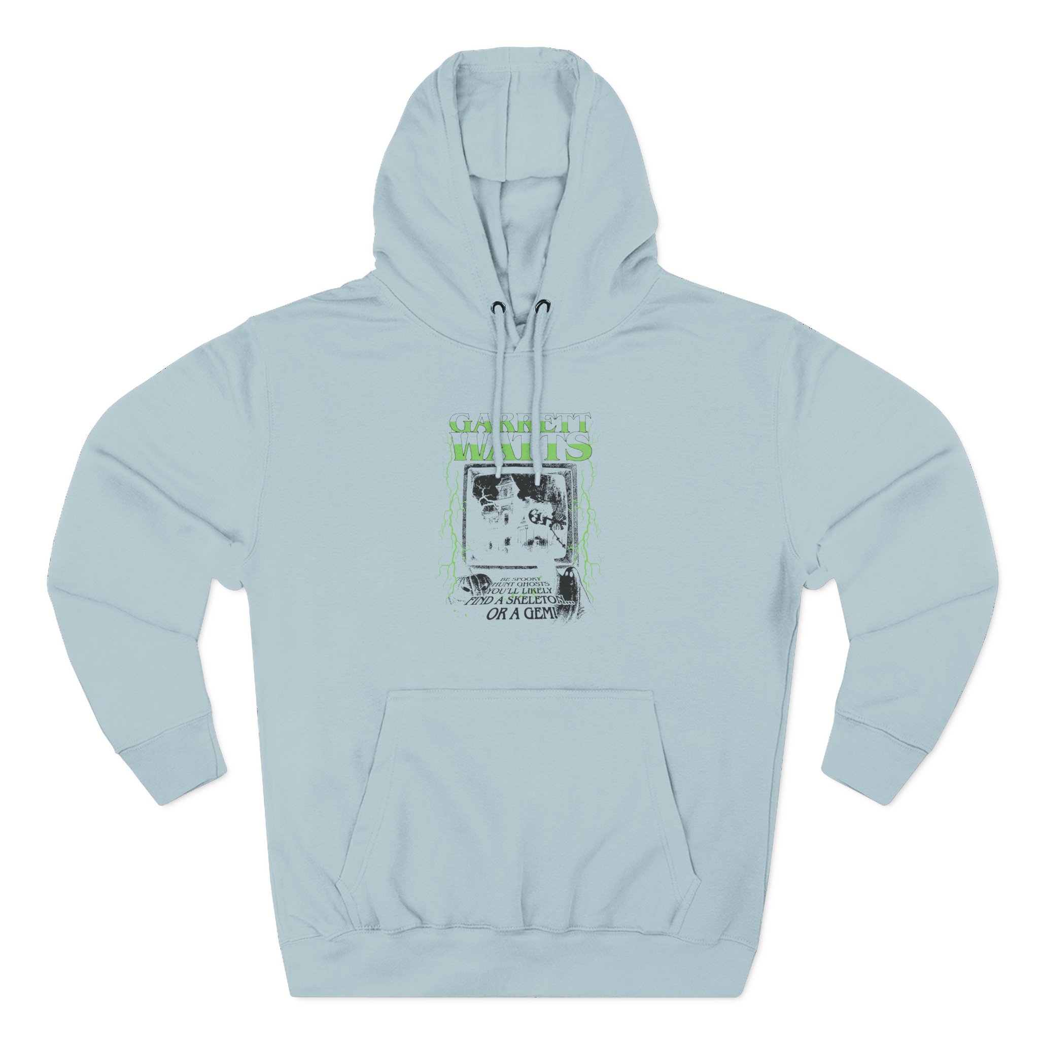 Garrett Watts the Haunted Glow Three-Panel Fleece Hoodie