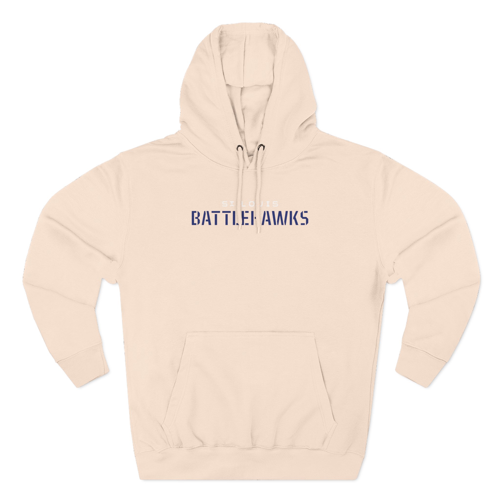 Battlehawks Raglan Three-Panel Fleece Hoodie