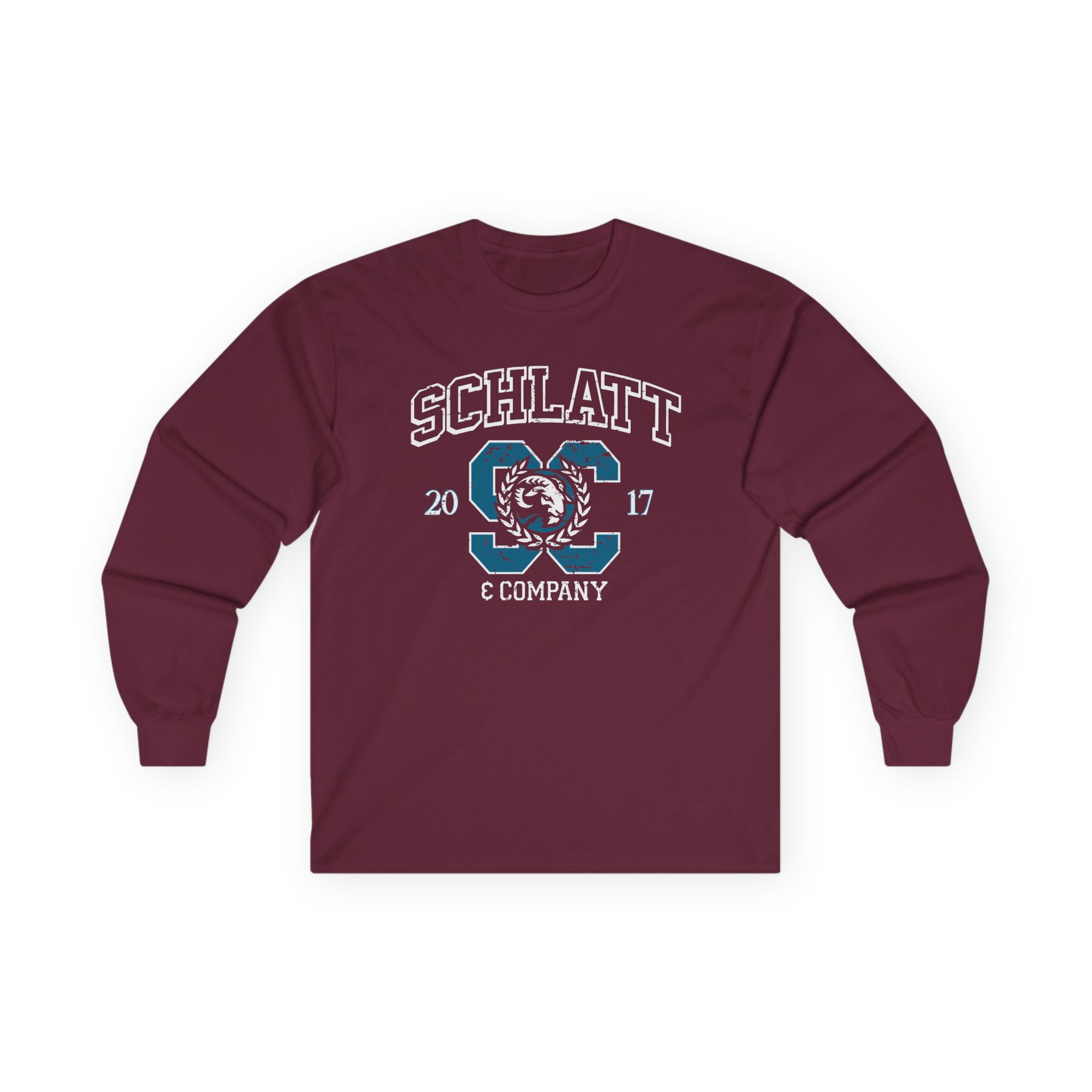 Jschlatt Schlatt & Co. Collegiate Unisex Ultra Cotton Long Sleeve Tee