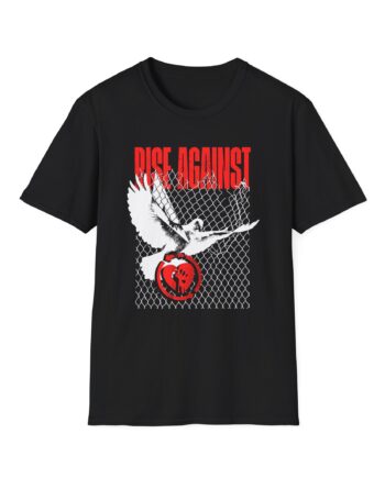 Rise Against Caged Dove Unisex Softstyle T-Shirt