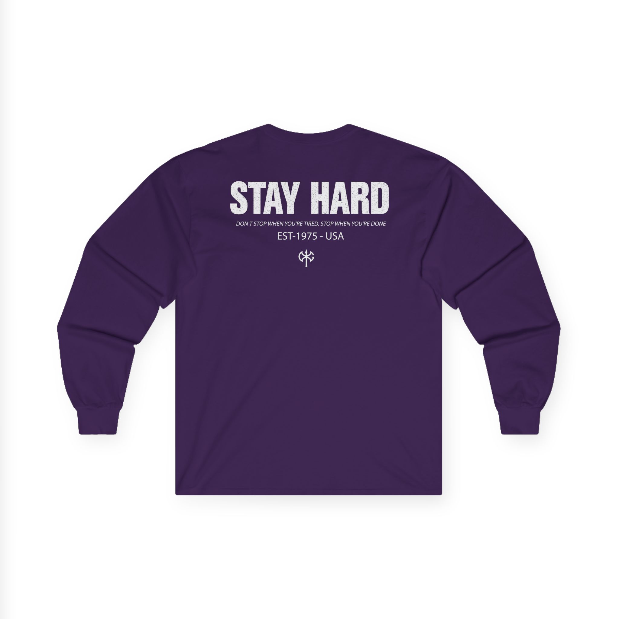David Goggins Stay Hard Unisex Ultra Cotton Long Sleeve Tee