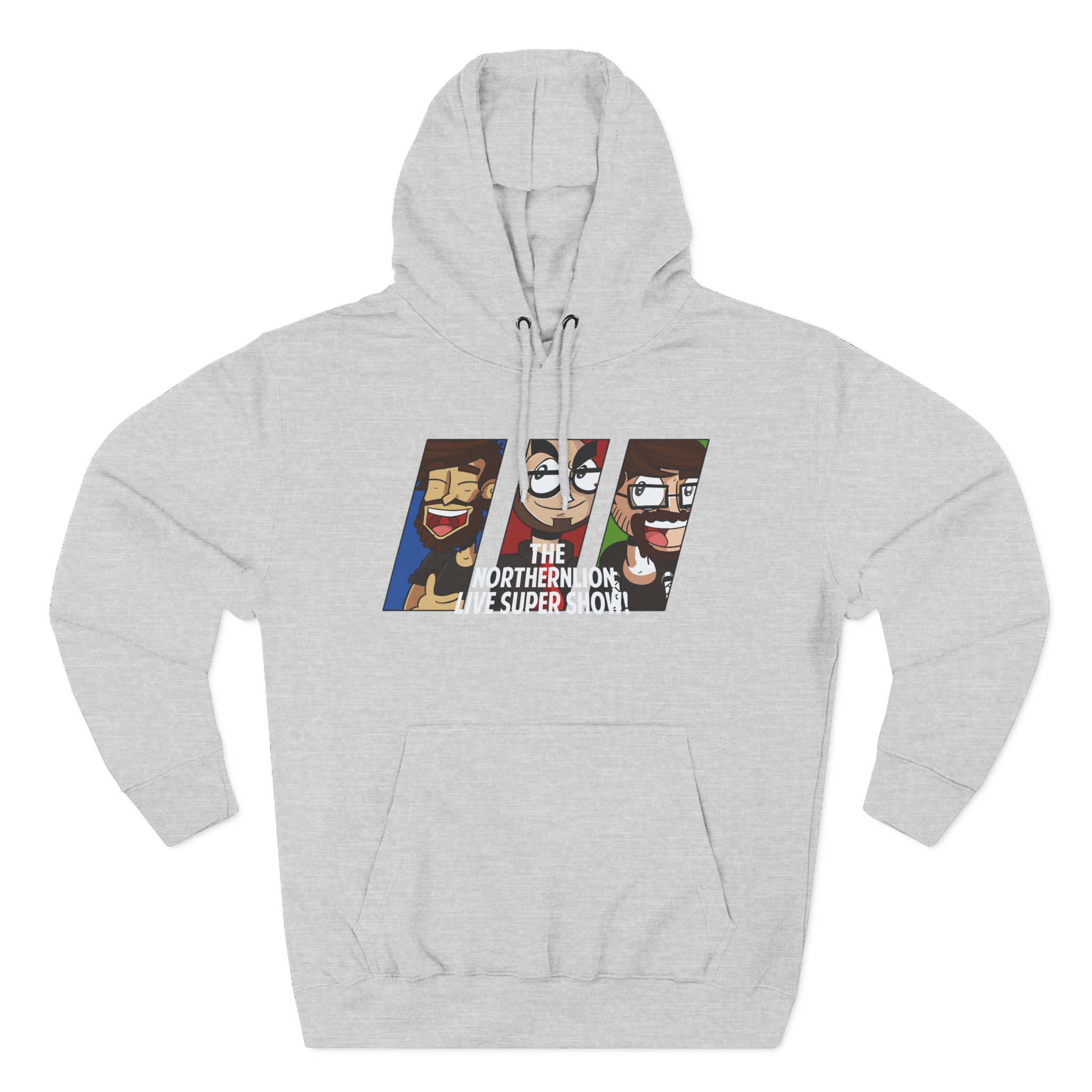 Northernlion Rebrand Three-Panel Fleece Hoodie