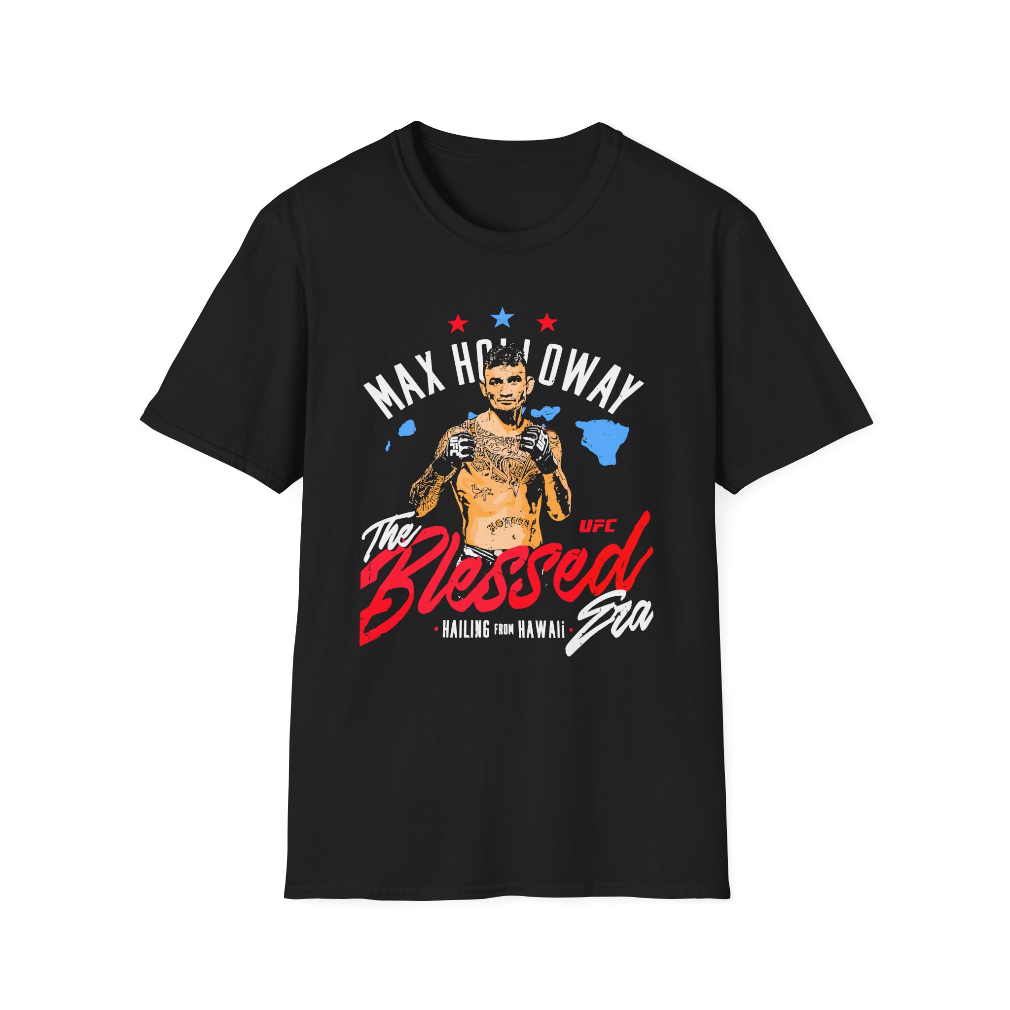 Max Holloway Blessed Unisex Softstyle T-Shirt