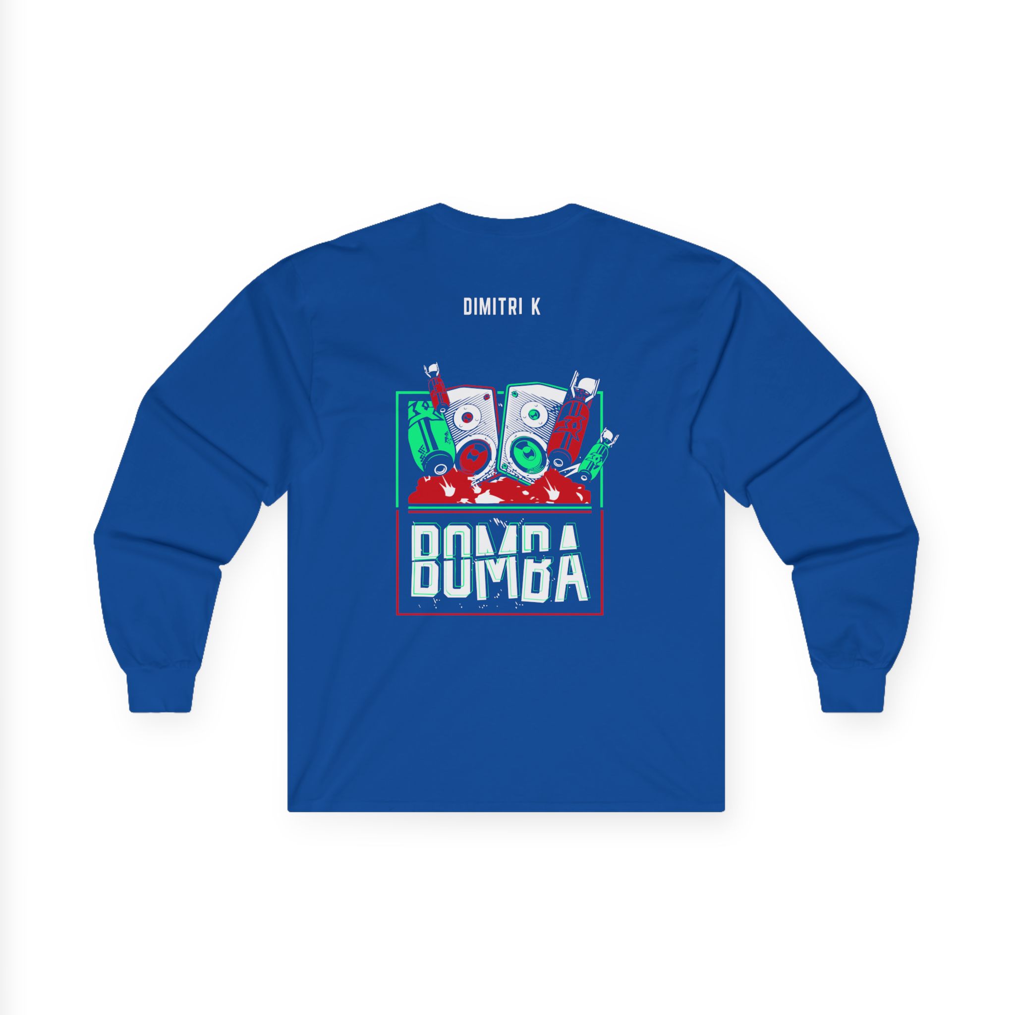 Dimitri K Bomba Unisex Ultra Cotton Long Sleeve Tee