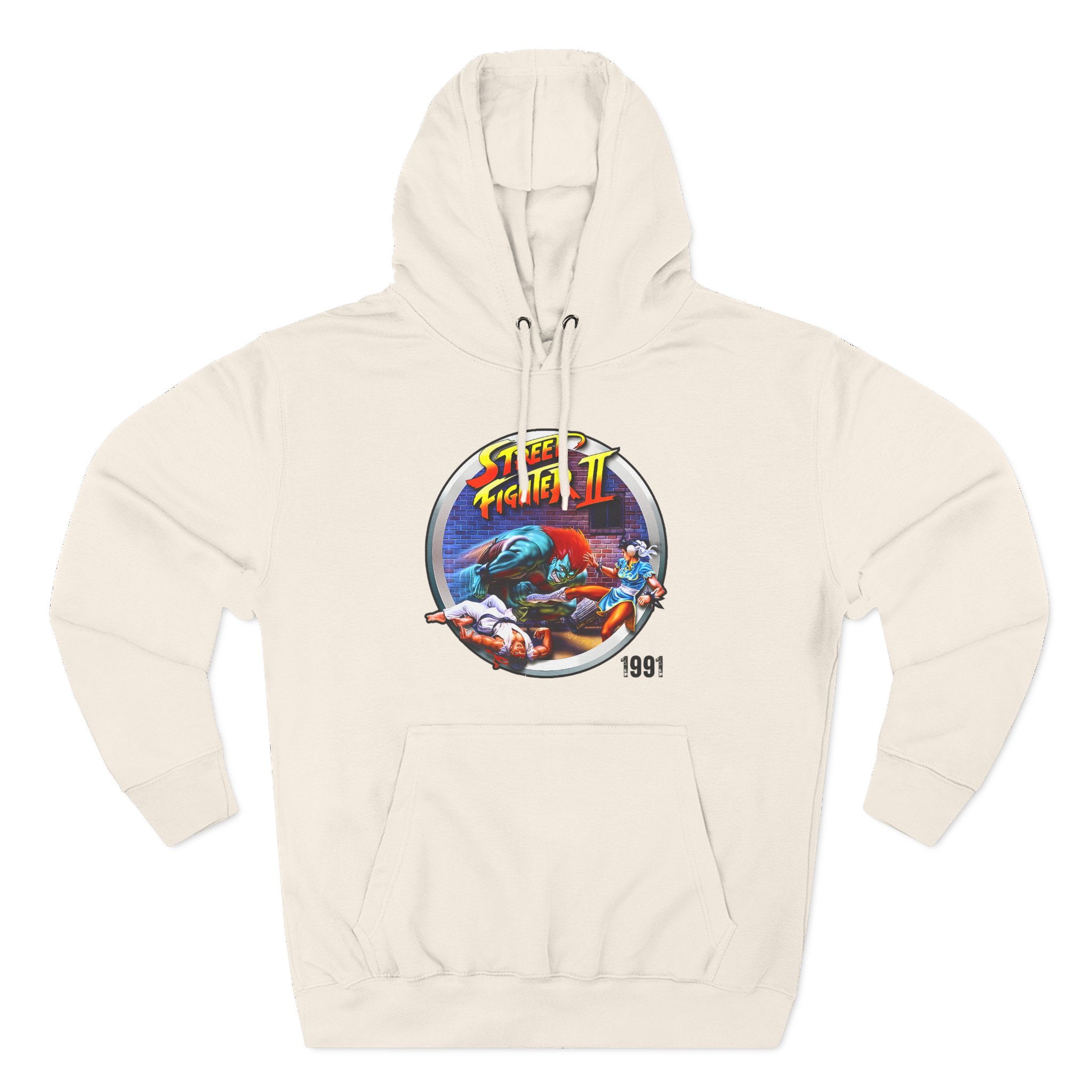 Ishowspeed Street Fighter Three-Panel Fleece Hoodie