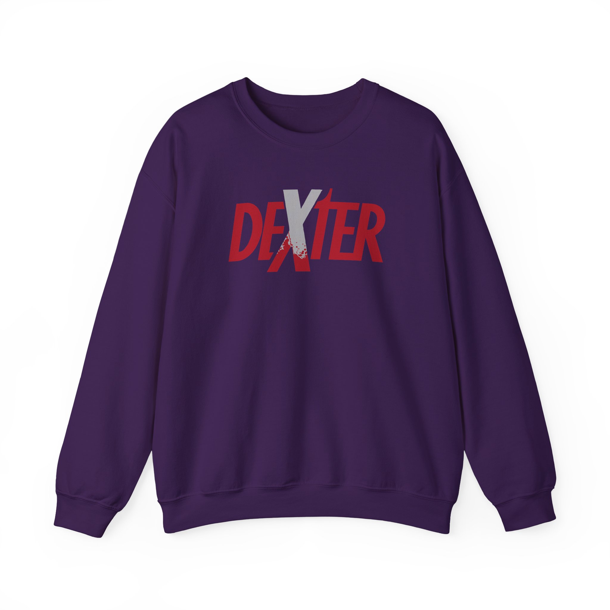 Dexter Spatter Logo Unisex Heavy Blendâ„¢ Crewneck Sweatshirt