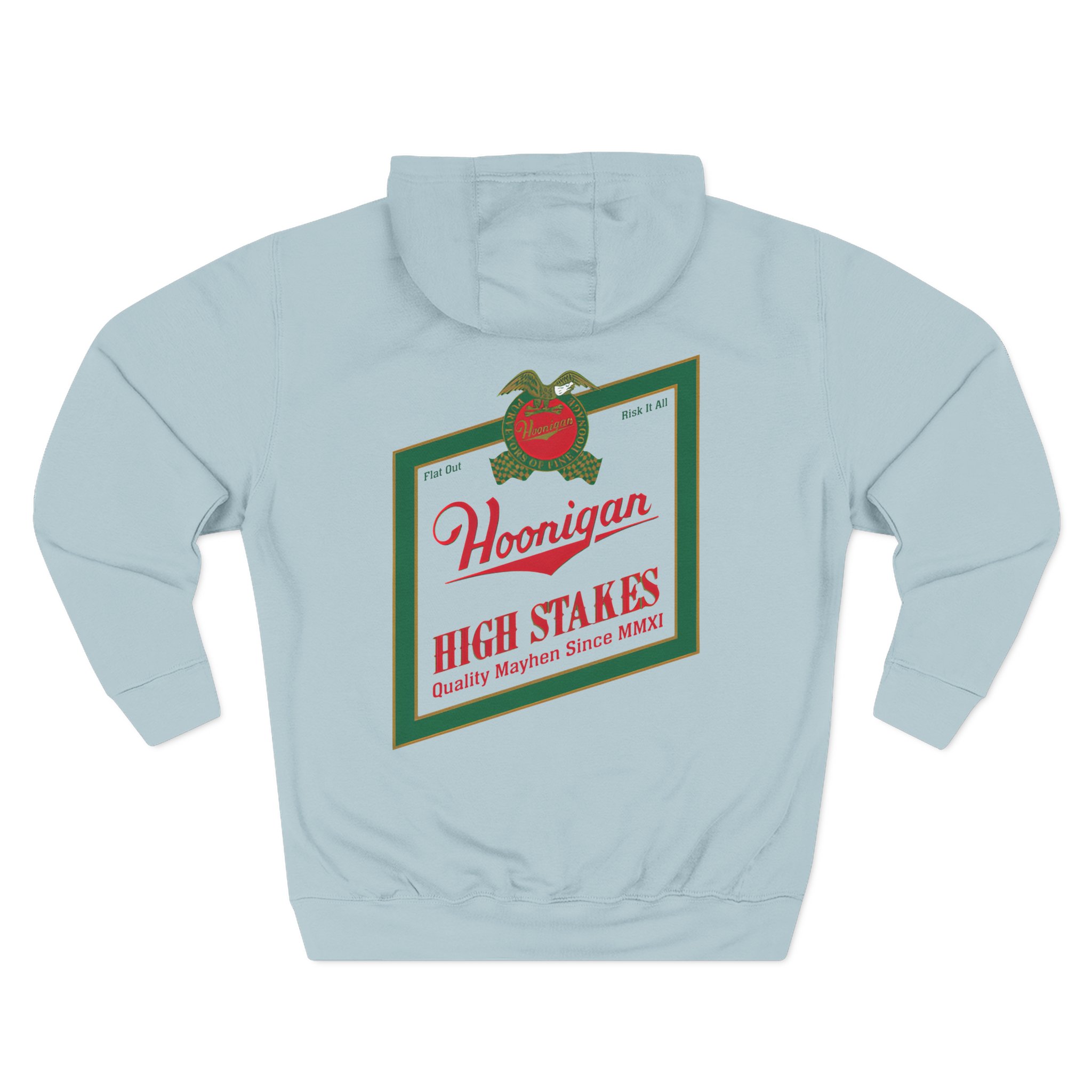 Ken Block Hoonigan High Stakes Three-Panel Fleece Hoodie