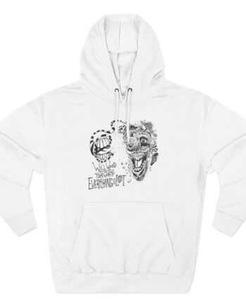 Will Wood Everything is a Lot Three-Panel Fleece Hoodie