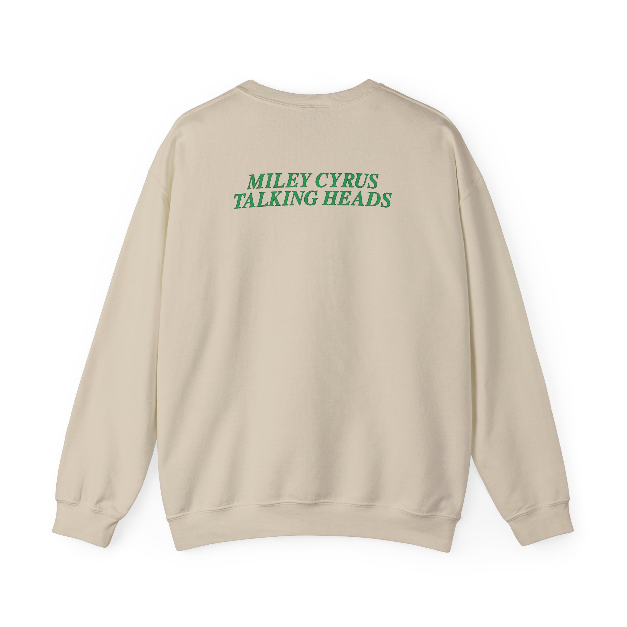 Miley Cyrus Talking Heads X Miley Psycho Killer Unisex Heavy Blendâ„¢ Crewneck Sweatshirt