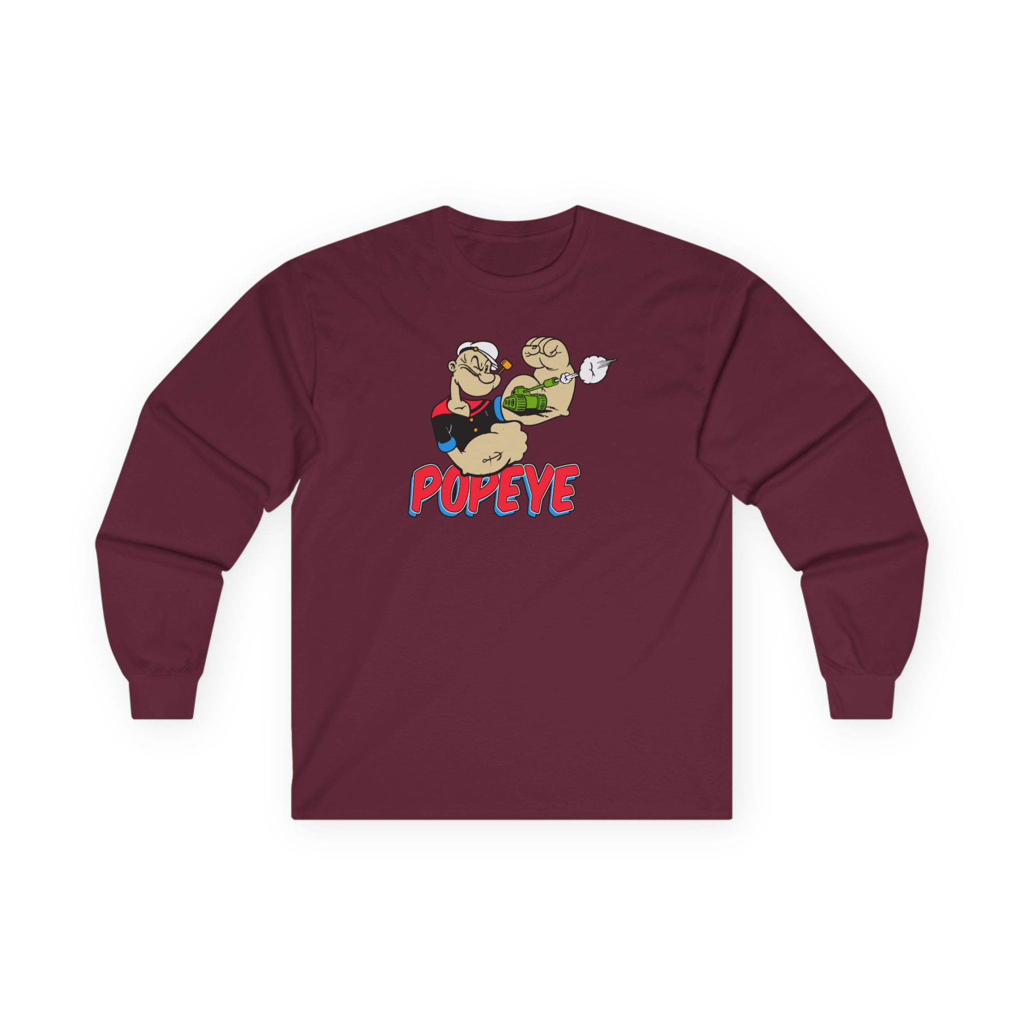 Sturniolo Popeye Unisex Ultra Cotton Long Sleeve Tee