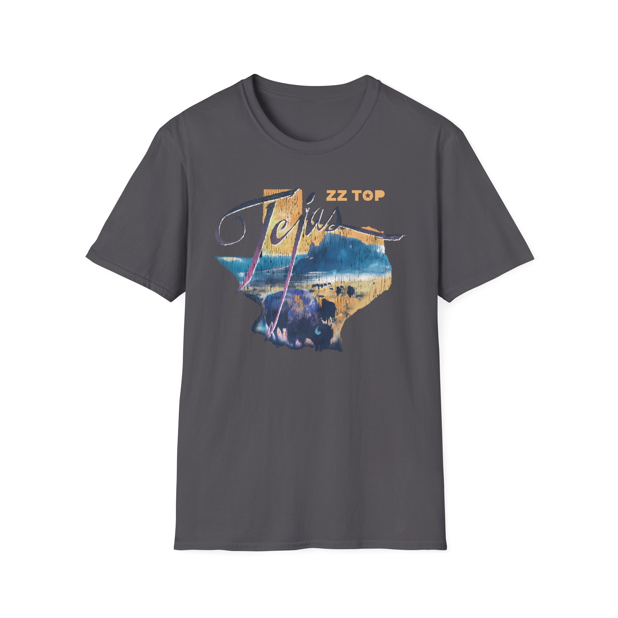 ZZ Top Tejas Unisex Softstyle T-Shirt