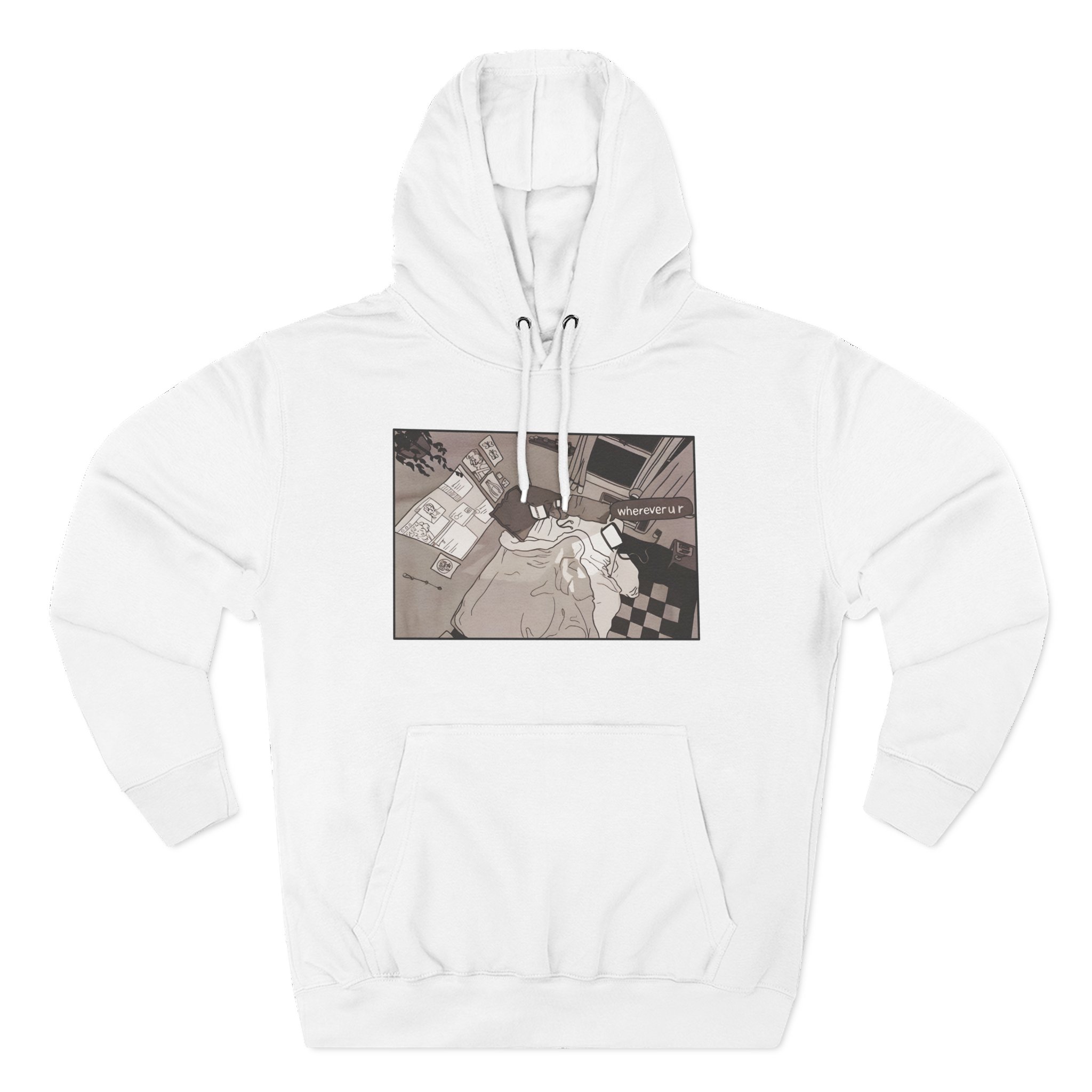 Umi Three-Panel Fleece Hoodie