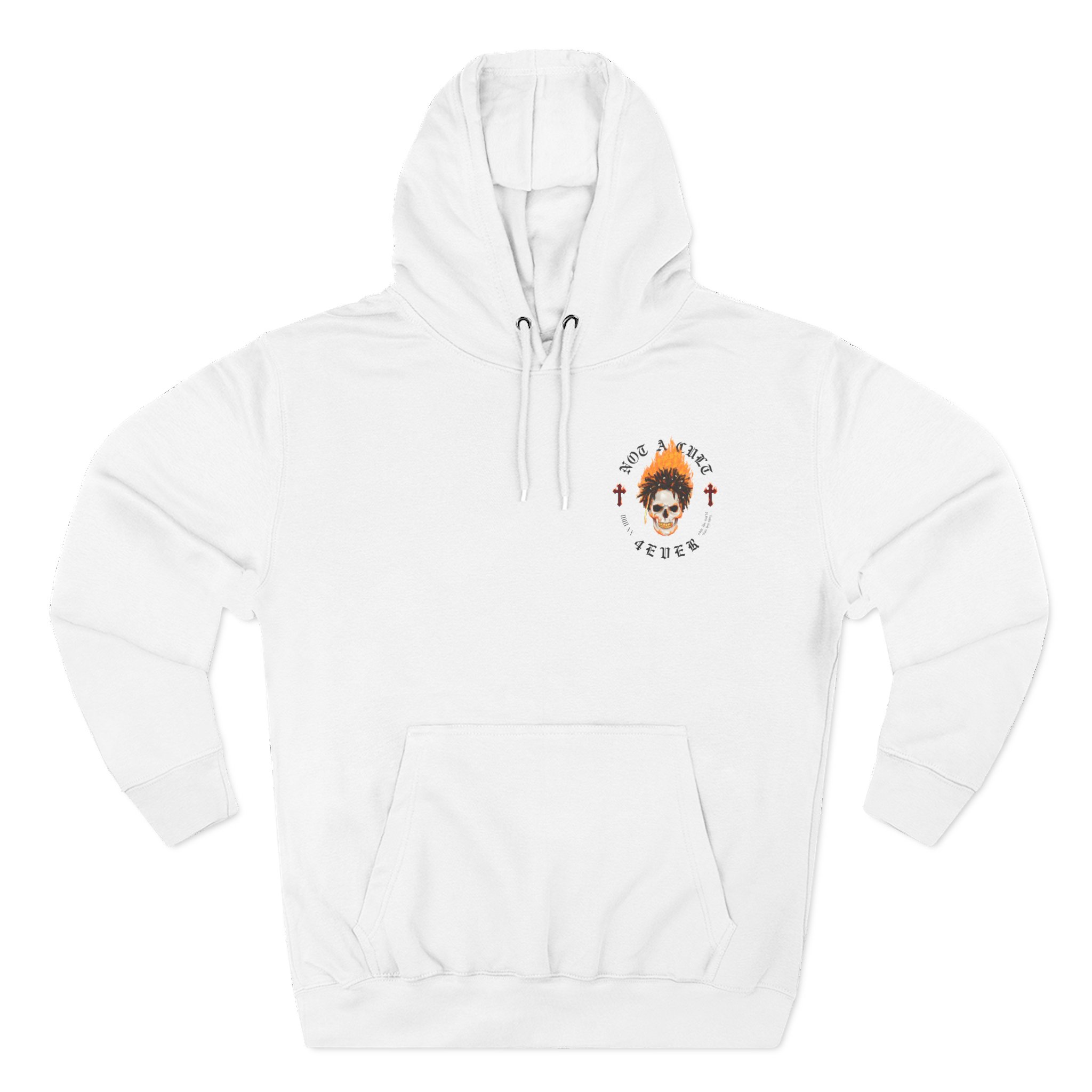 Saint Jhn Cult 4ever Three-Panel Fleece Hoodie