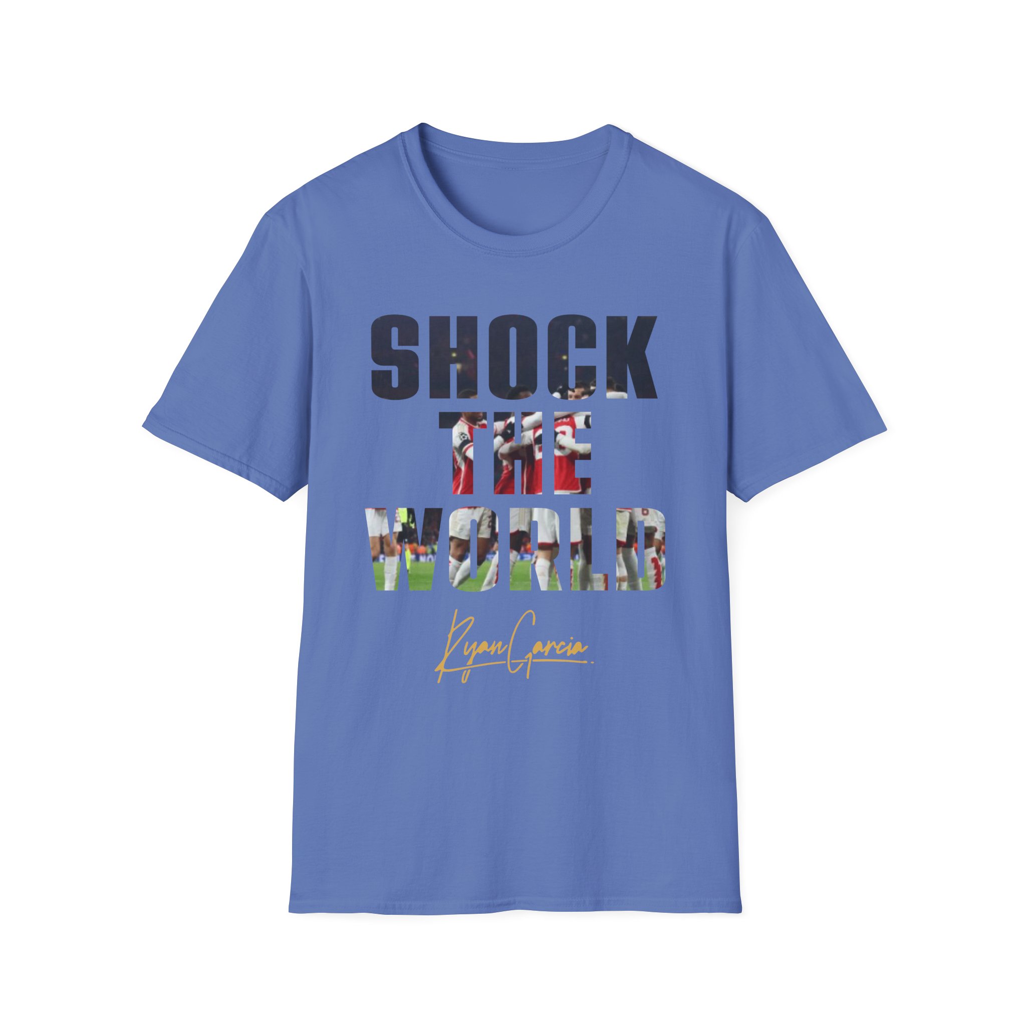 Ryan Garcia shock the world Unisex Softstyle T-Shirt