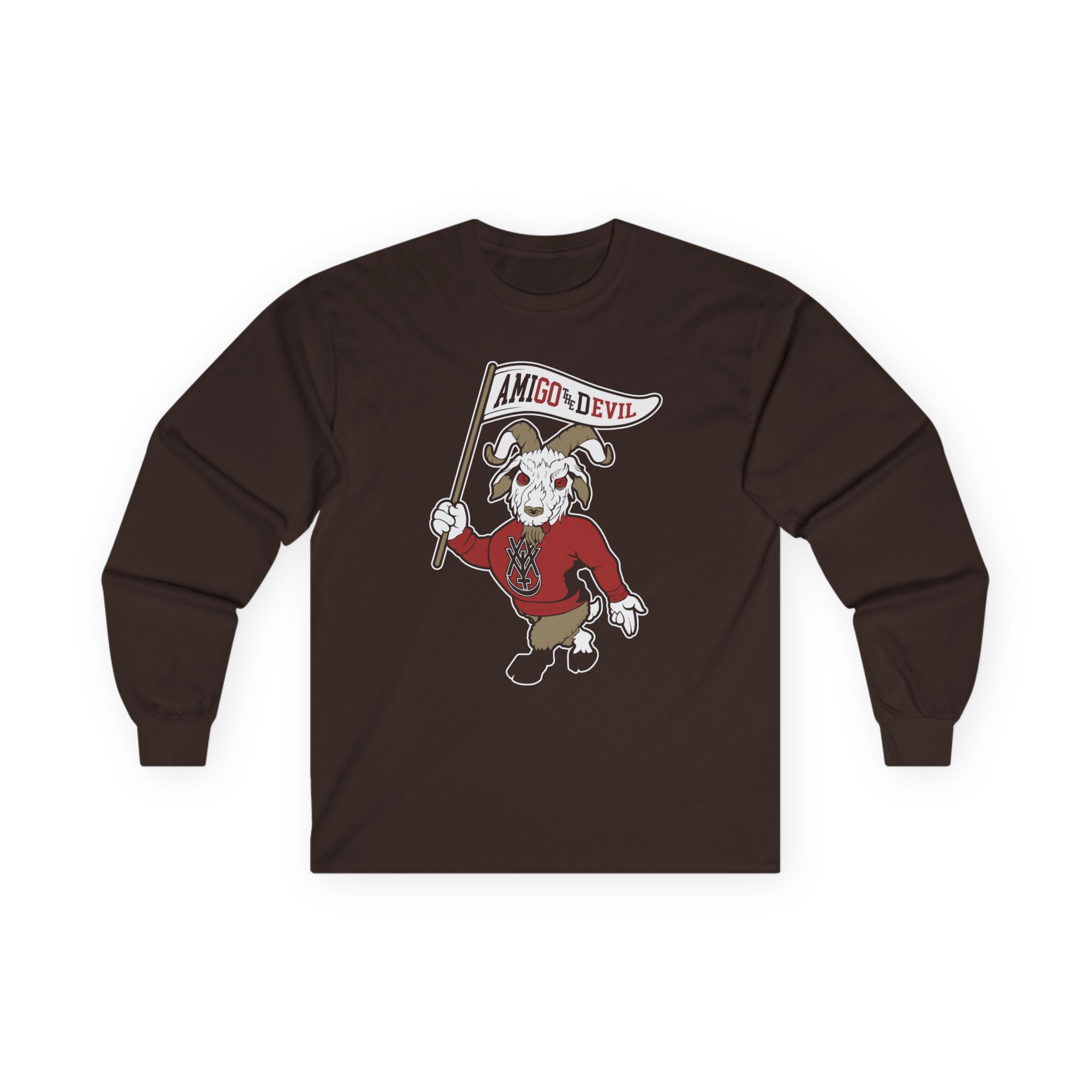 Amigo The Devil Go Evil Mascot Unisex Ultra Cotton Long Sleeve Tee