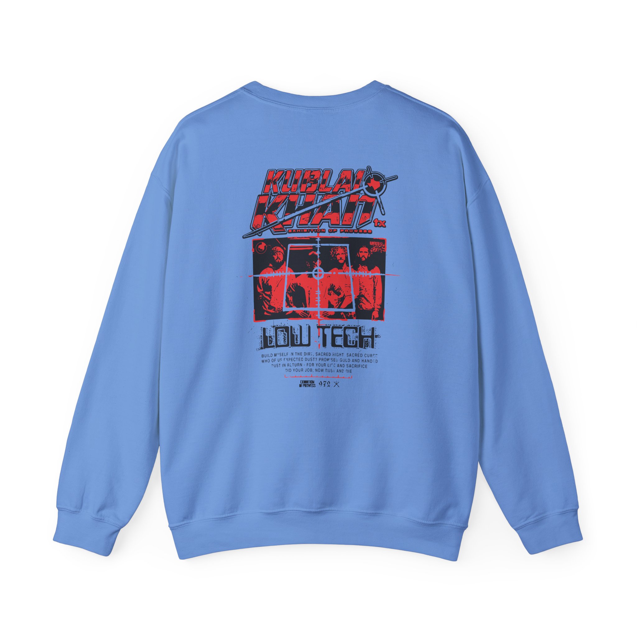 Kublai Khan Low Tech Unisex Heavy Blendâ„¢ Crewneck Sweatshirt