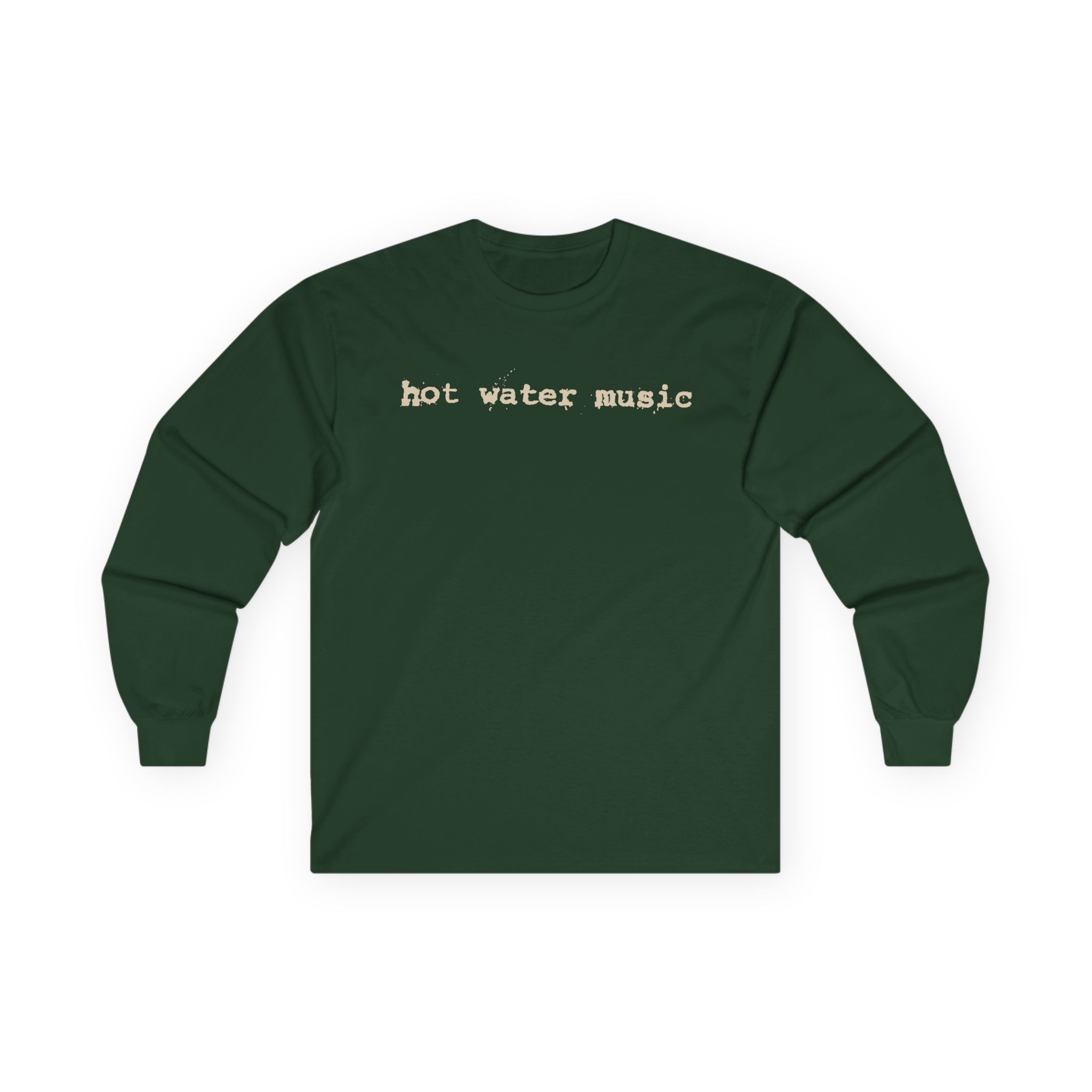Hot Water Music Logo Unisex Ultra Cotton Long Sleeve Tee