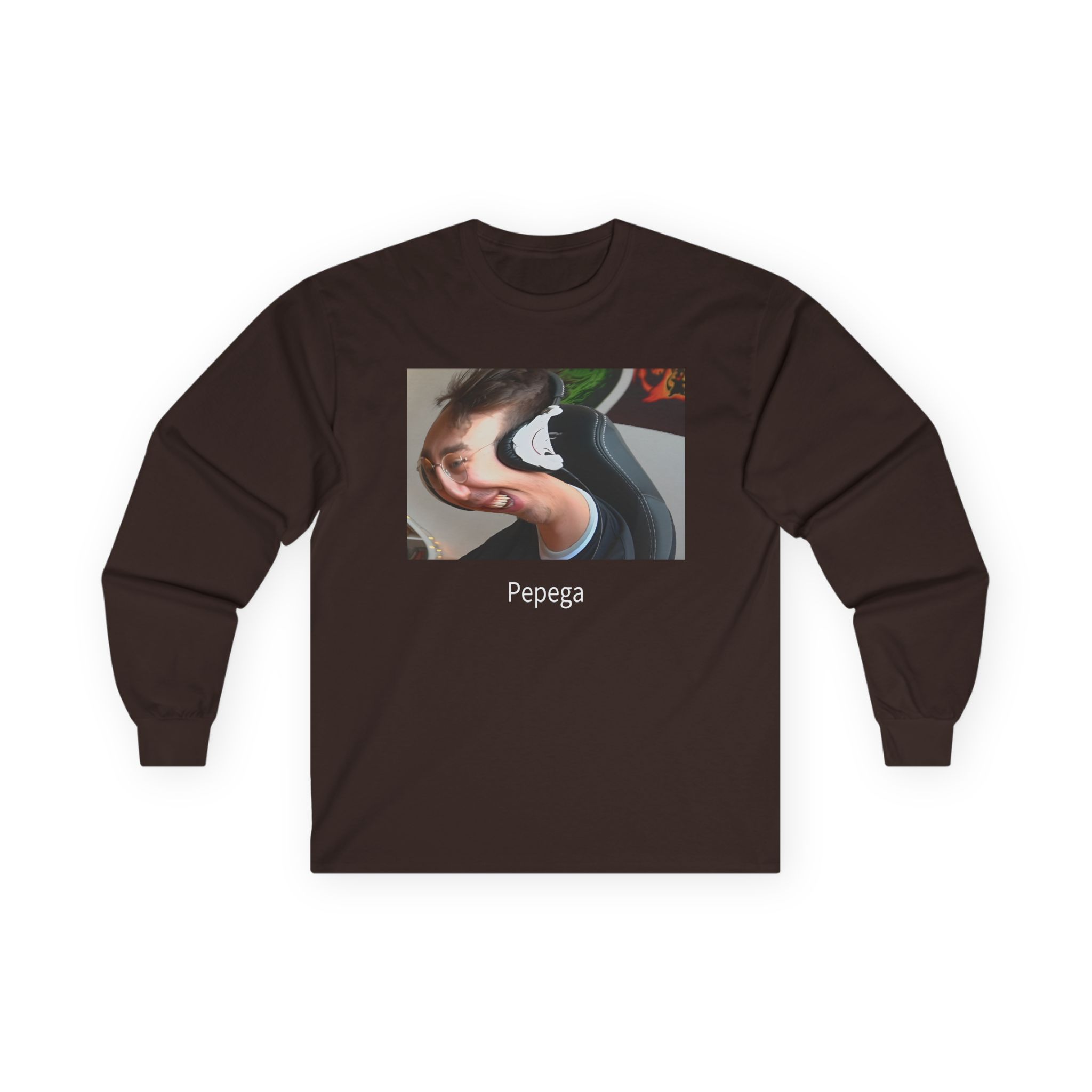 Papaplatte Pepega Unisex Ultra Cotton Long Sleeve Tee