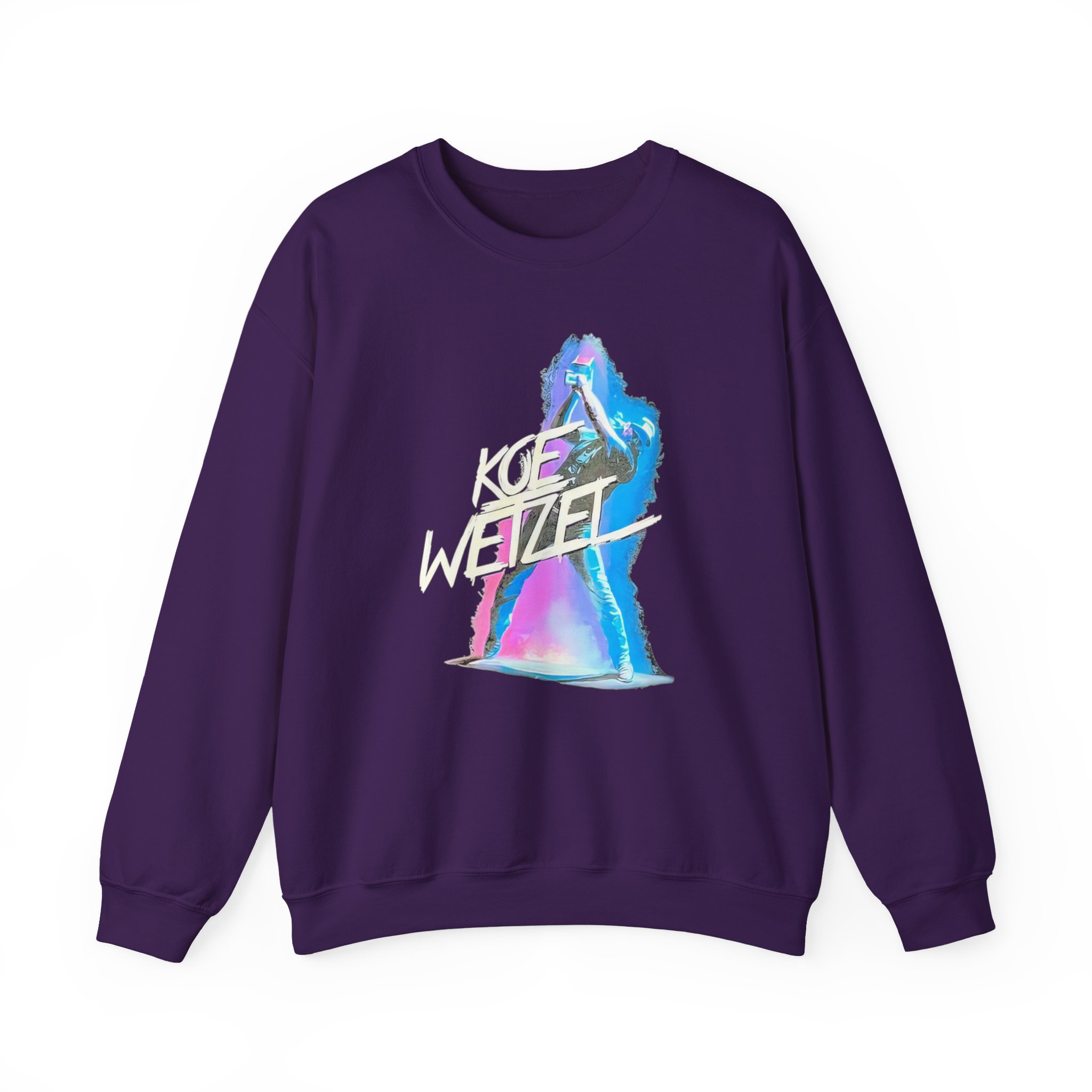 Koe Wetzel Guitar Smash Unisex Heavy Blendâ„¢ Crewneck Sweatshirt