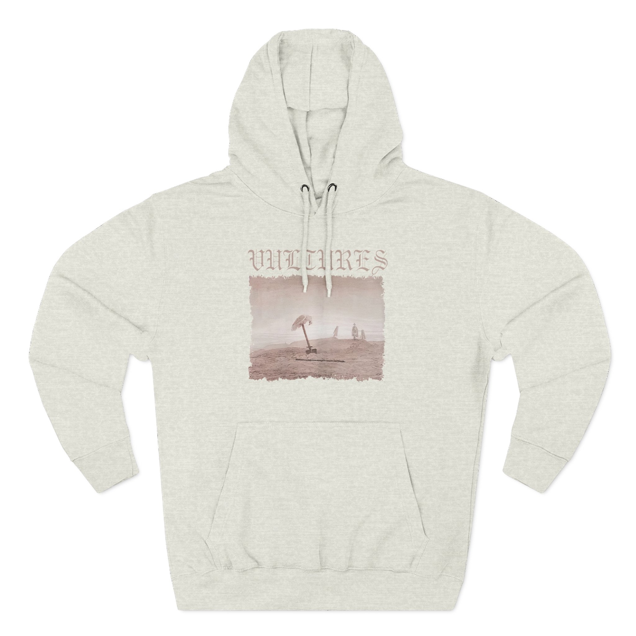 Vultures Inspired Album Three-Panel Fleece Hoodie