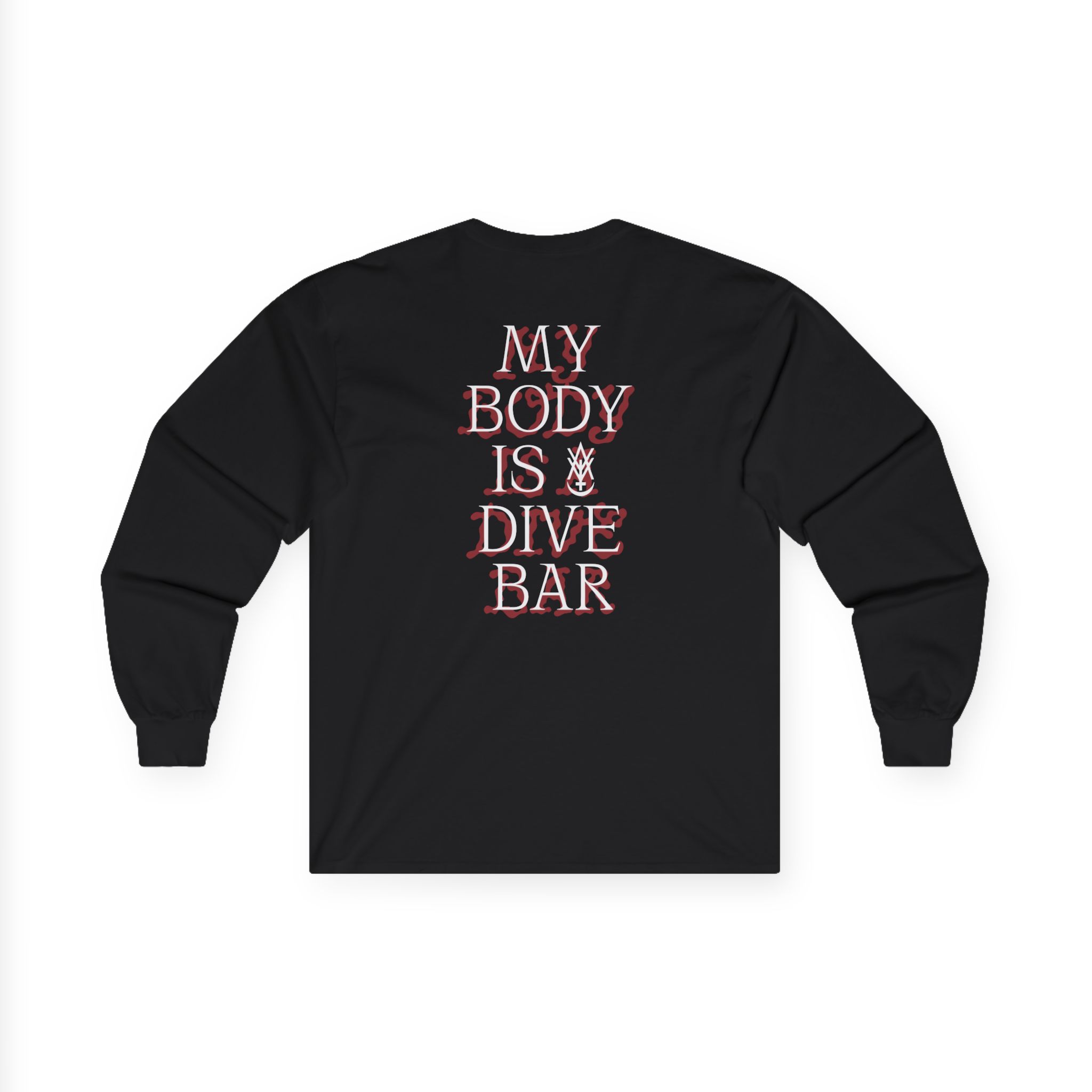 Amigo The Devil MY BODY IS DIVE BAR Unisex Ultra Cotton Long Sleeve Tee