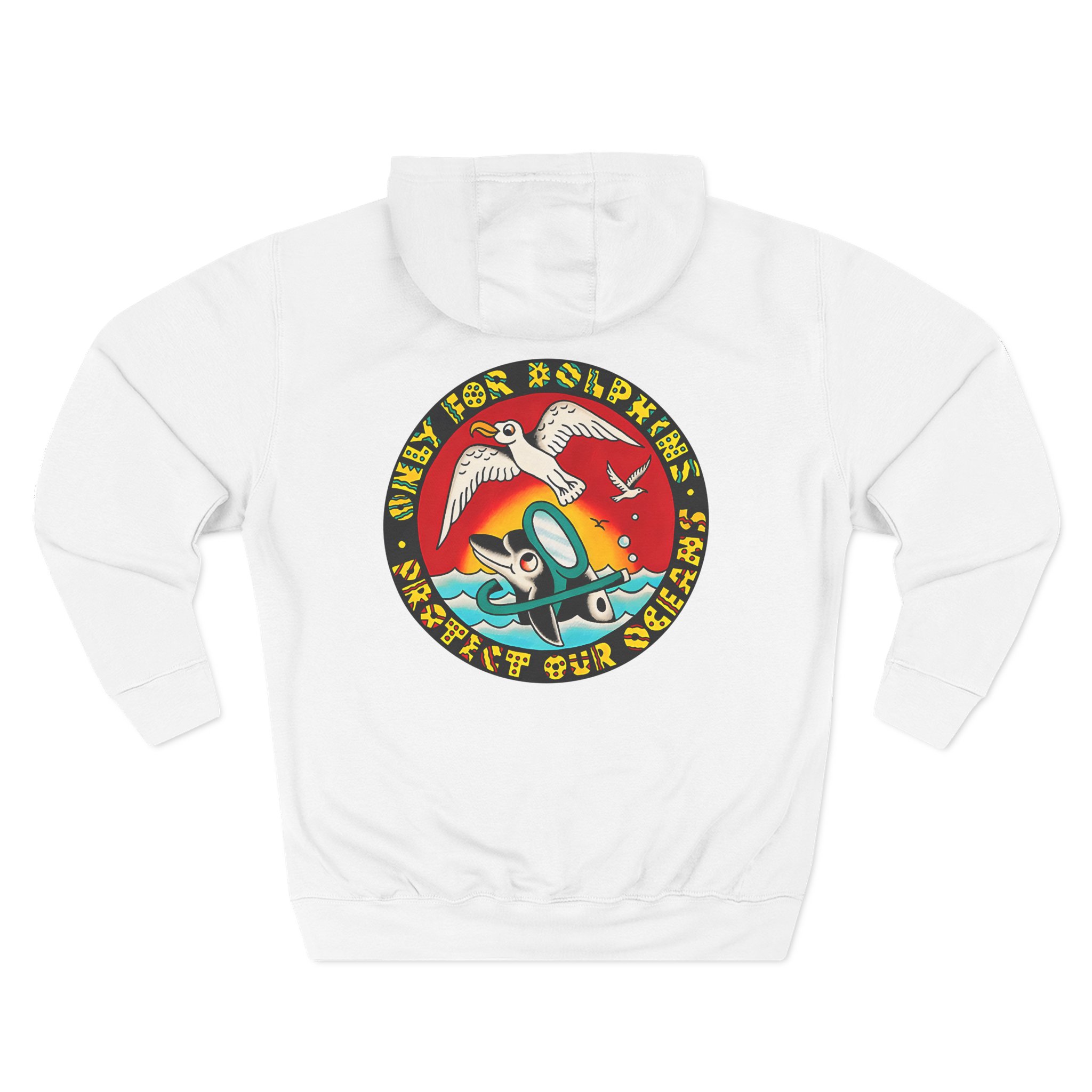 Action Bronson Only for Dolphins Three-Panel Fleece Hoodie