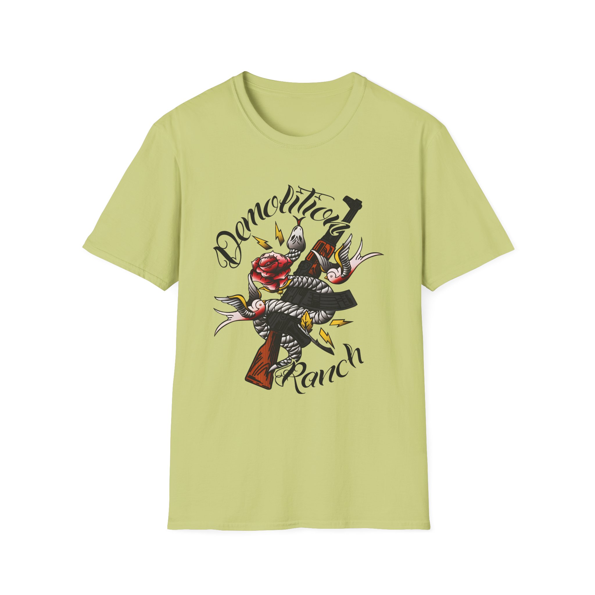 Demolition Ranch Tattoo Unisex Softstyle T-Shirt